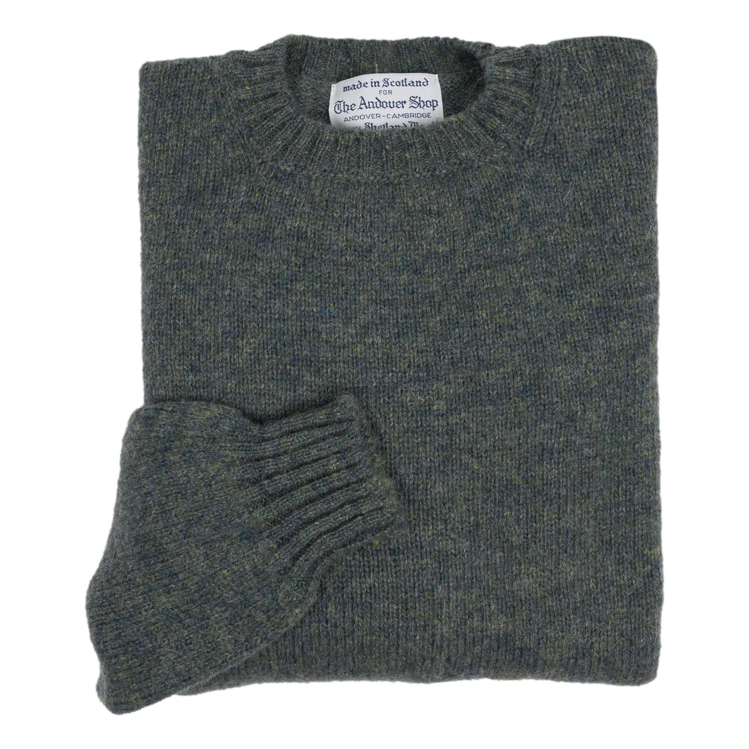 Ladies Shetland Crew Neck Sweater – The Andover Shop