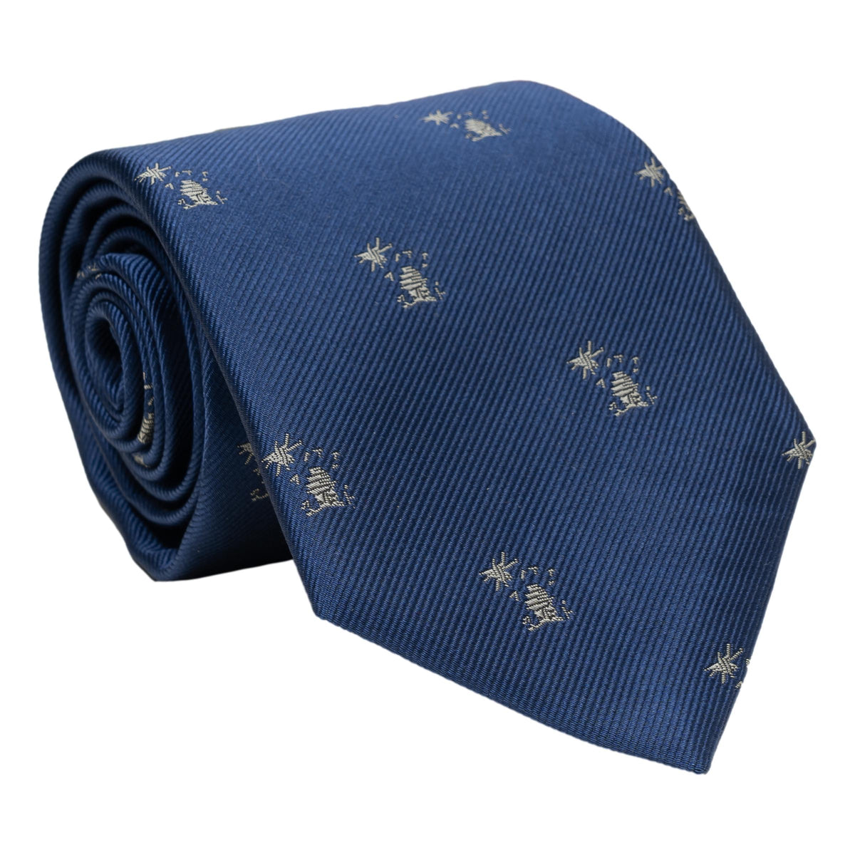 BluewithSilverInsigniaPhillips  🆕 Club Room Navy Sailboat Tie main image 0
