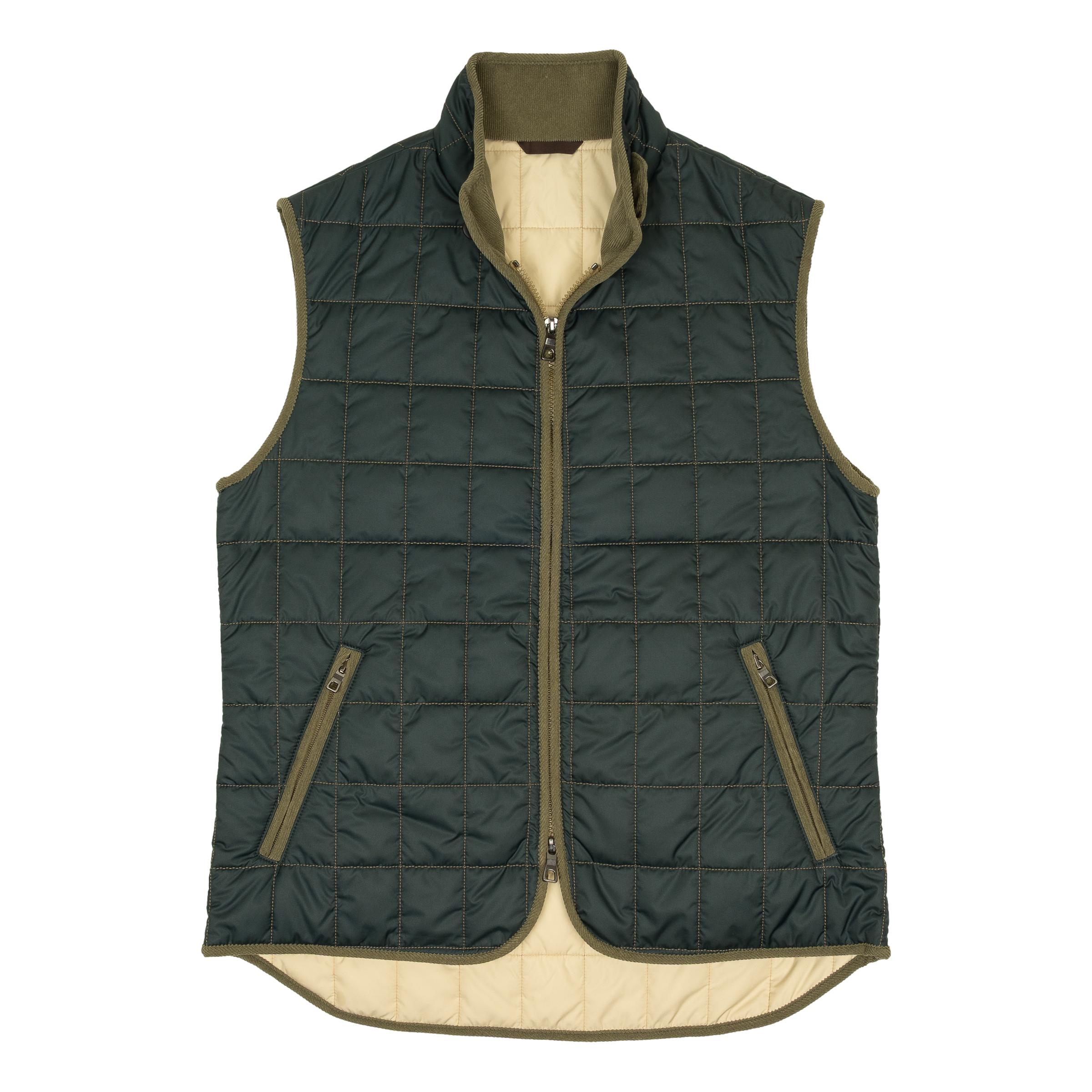 Dark Jade Theo Waterville Quilted Vest – The Andover Shop