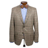 Earth Plaid Wool, Silk, and Linen Sport Coat