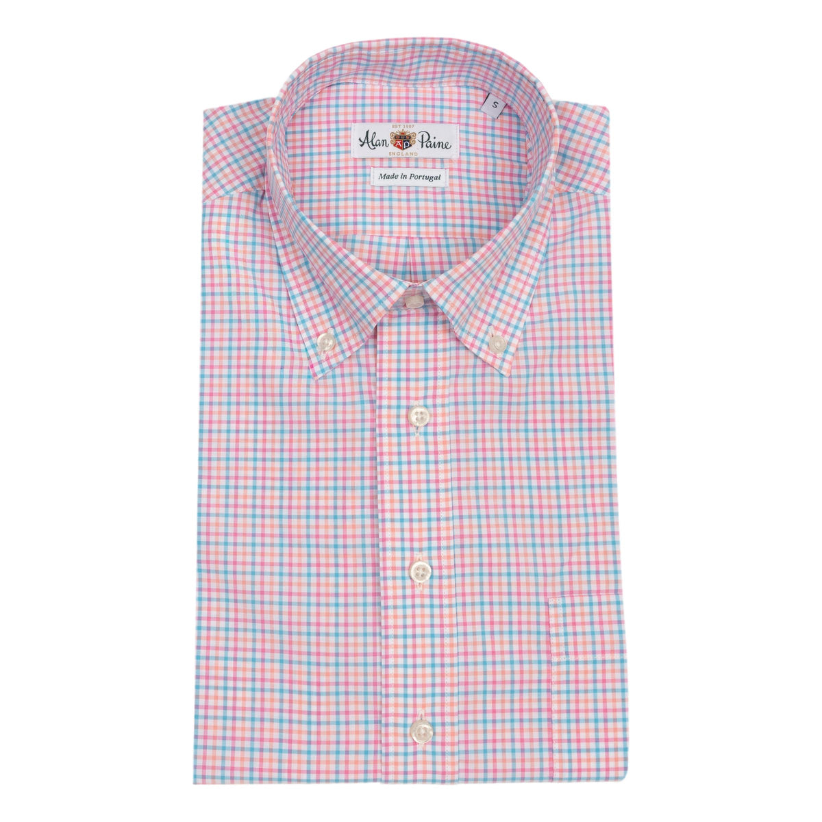 pink blue dress shirt Peach, Light Blue, and Button Down Sport – The Andover Shop DOLLY GOLIGHTLY Breakfast @ A crisp striped cotton Plunging Neck Size:6/7XXL
