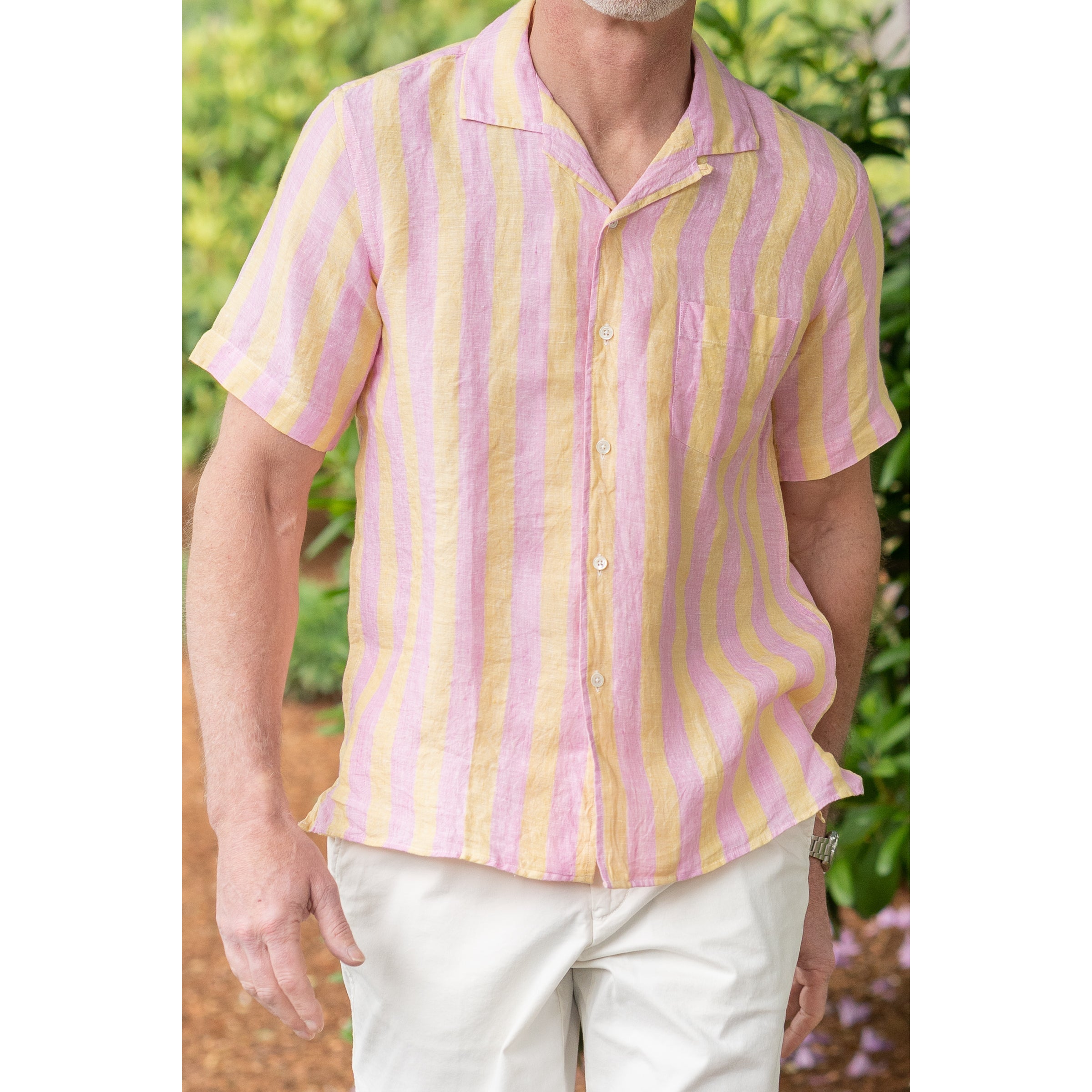 Linen Palm Shirt