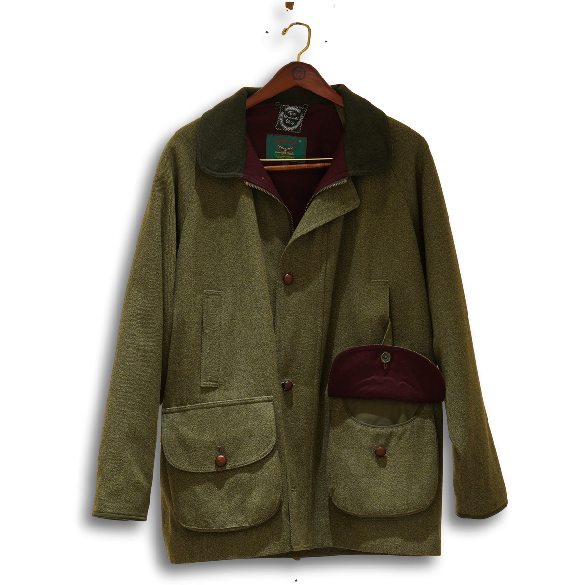 Chrysalis Chiltern Olive Loden Field Coat | Men's Outerwear Chrysalis Chiltern Olive Loden Field Coat | Men's Outerwear