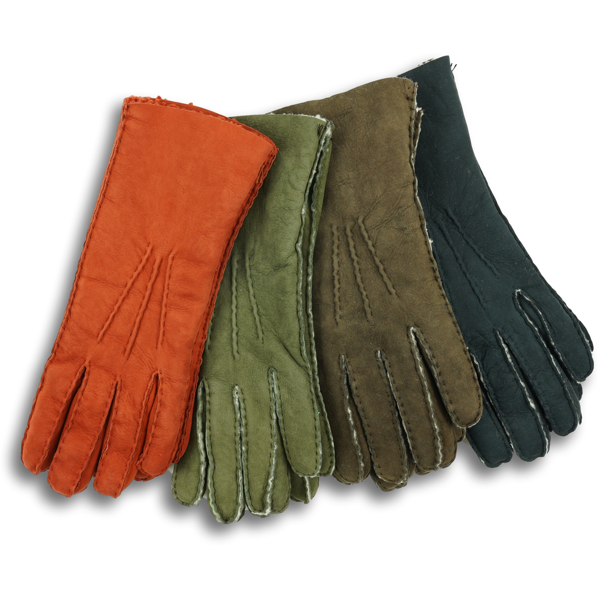 Ladies Handsewn Shearling Gloves Shop The Andover –