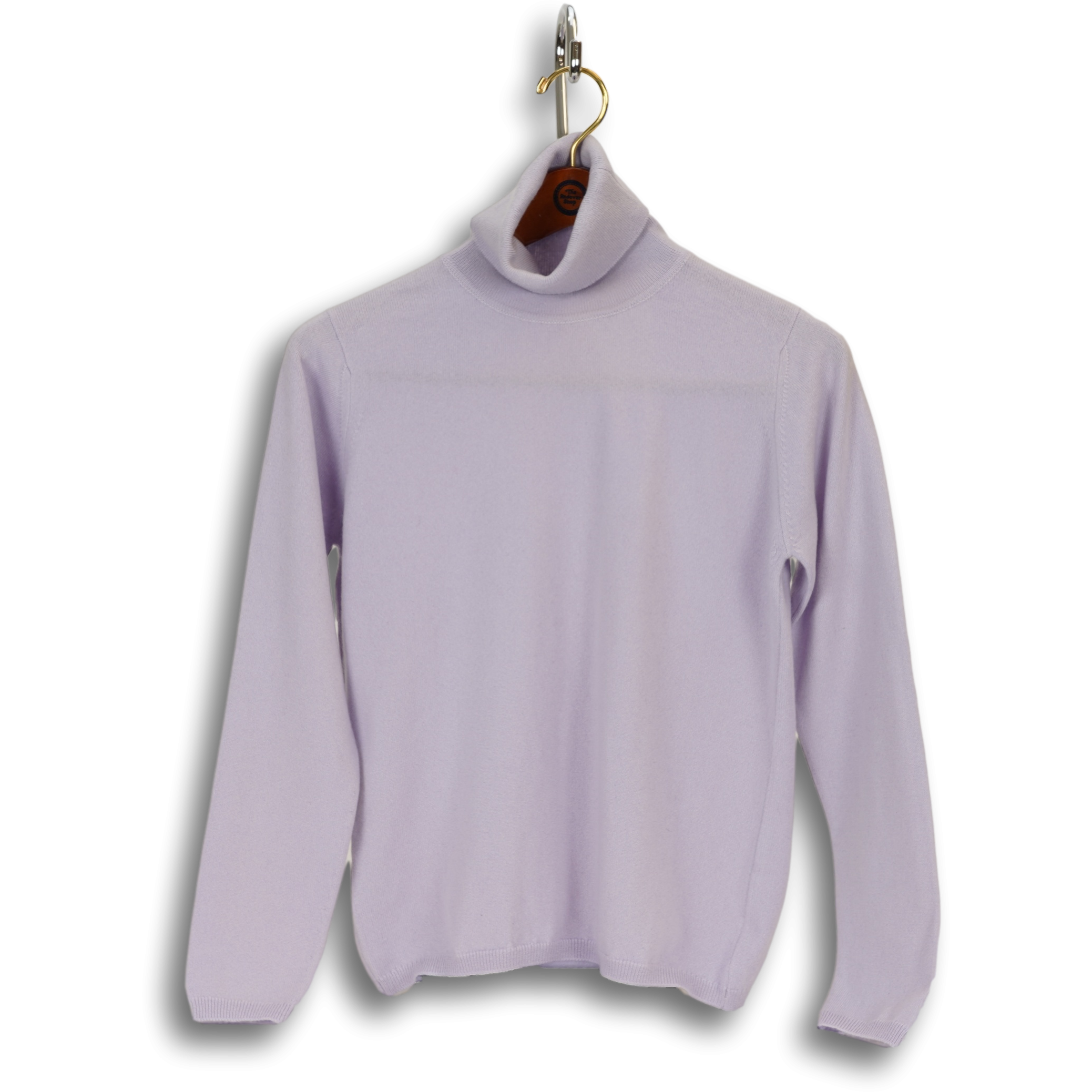 Charlotte Roll Collar Cashmere Sweater