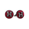 Harvard University Needlepoint Cufflinks