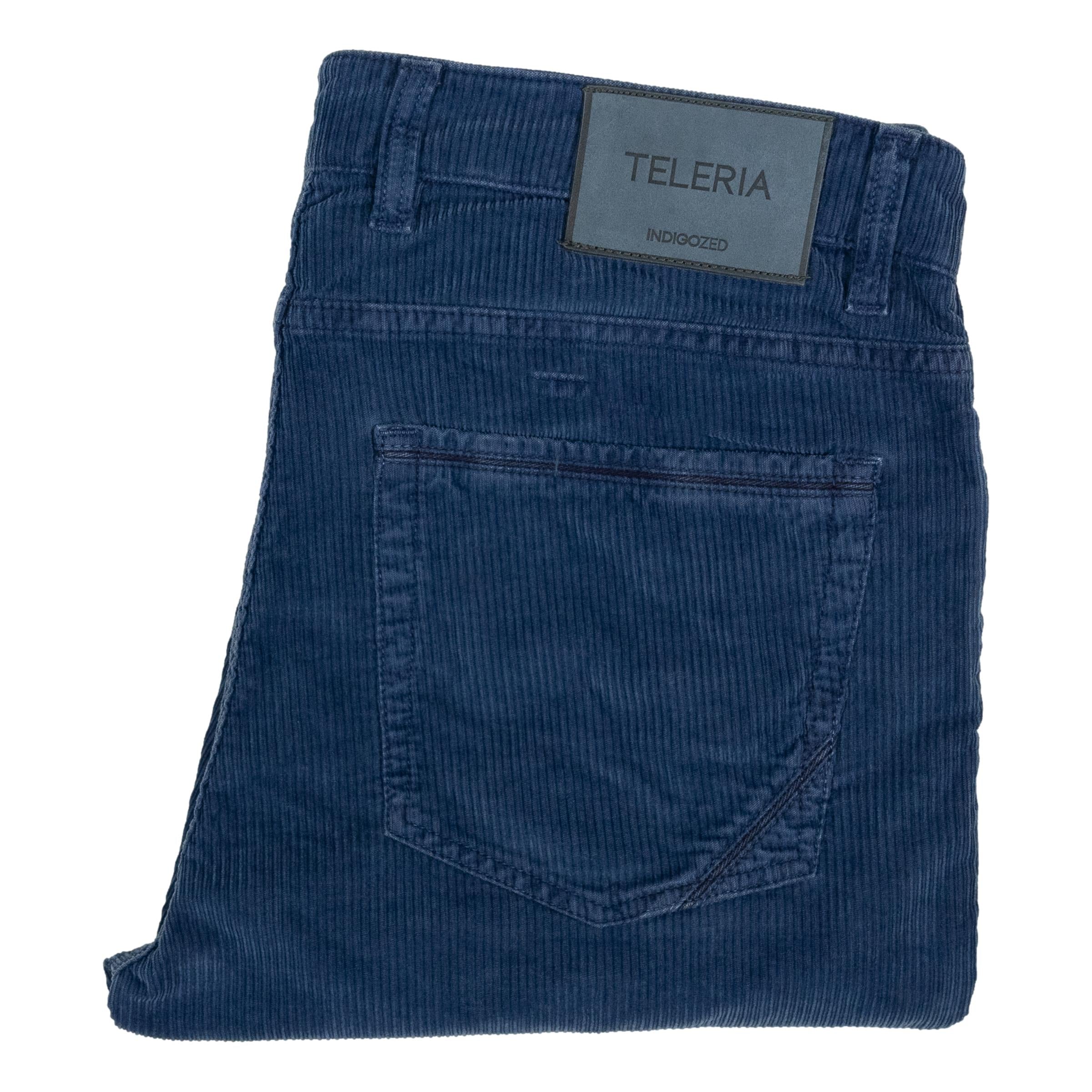 【AAKE】ODE PINTUCK CORDUROY PT 5 Pocket Chicago Corduroy - Blucina | Shop Men's Trousers