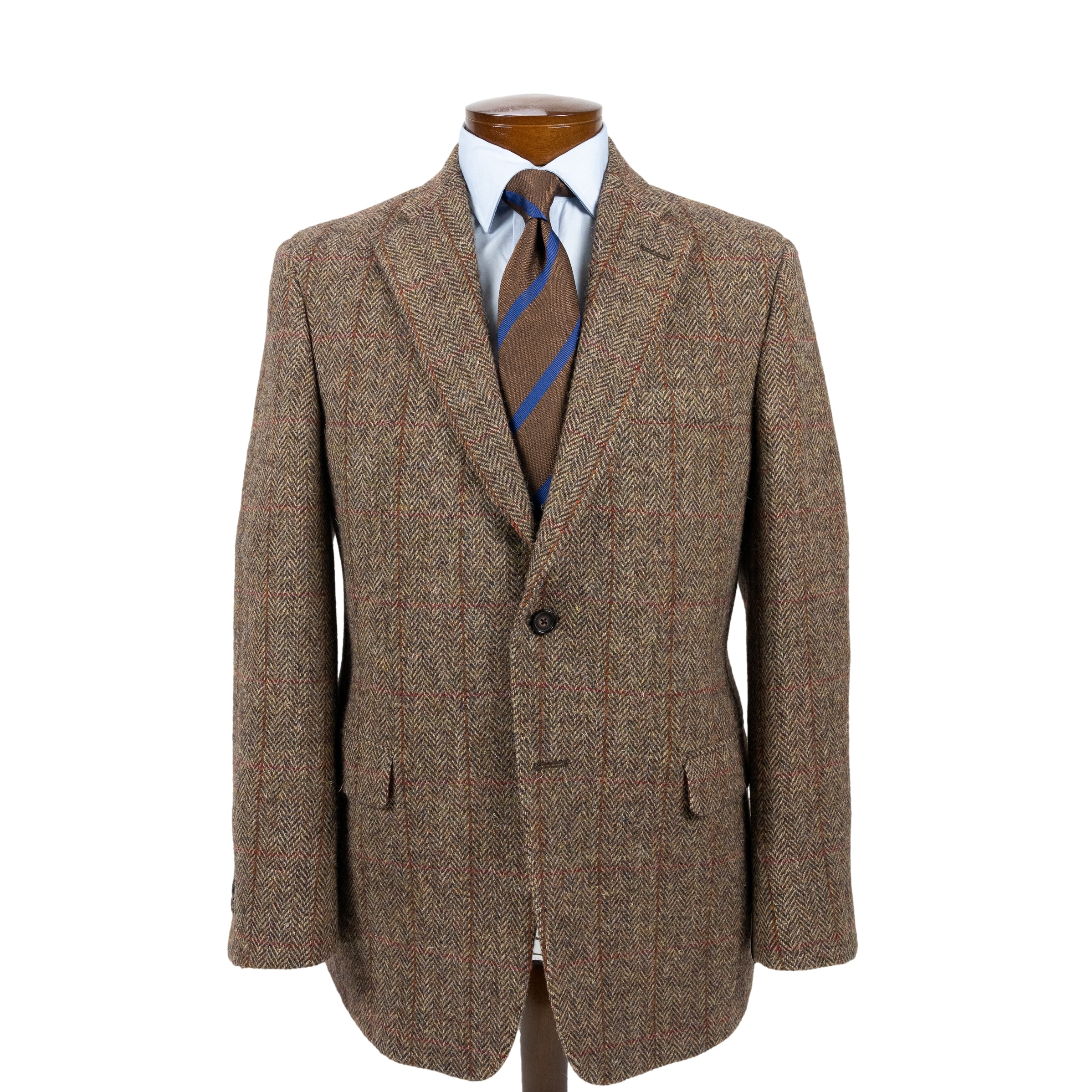 Herringbone sale flecked coat
