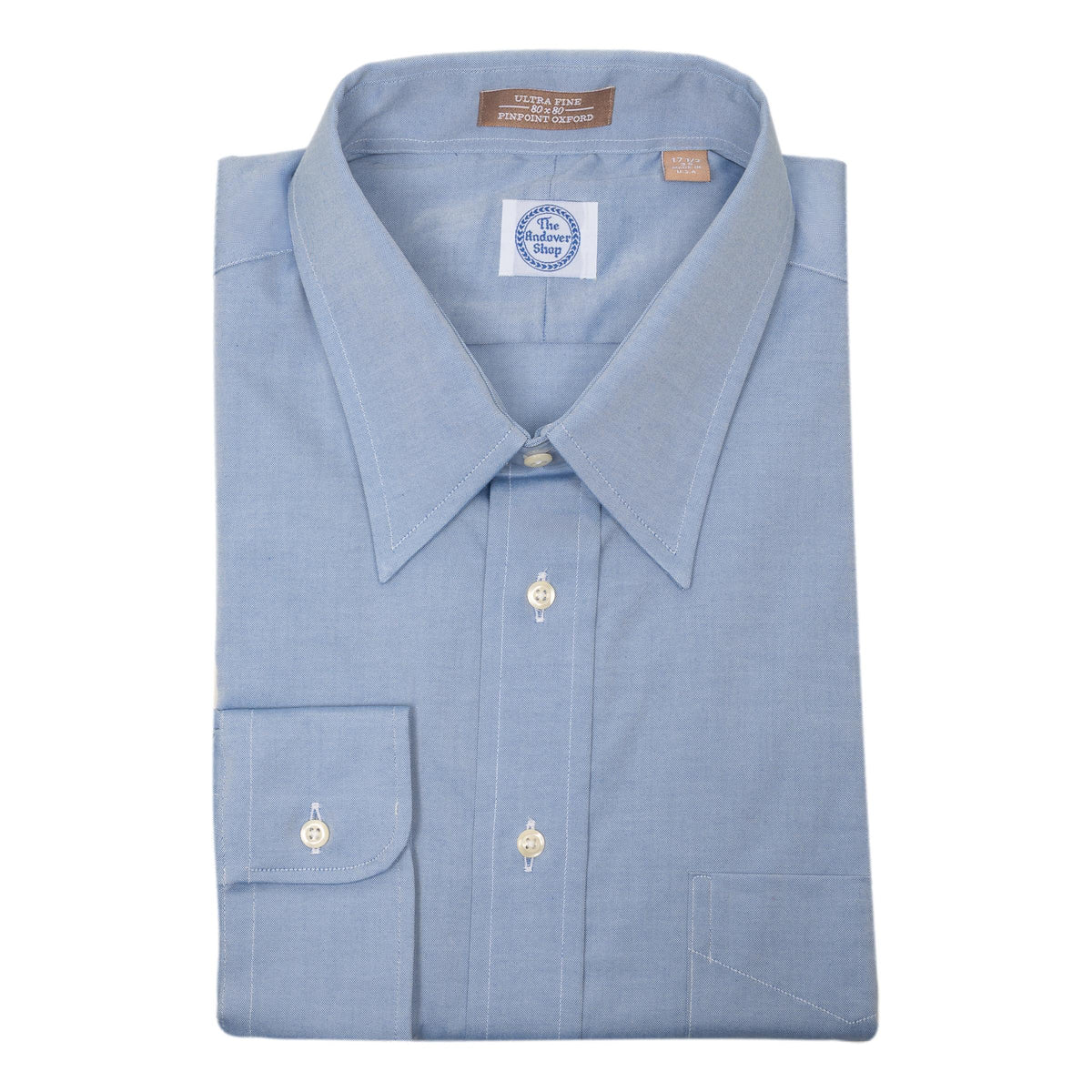 Pinpoint Oxford Point Collar Shirt – The Andover Shop