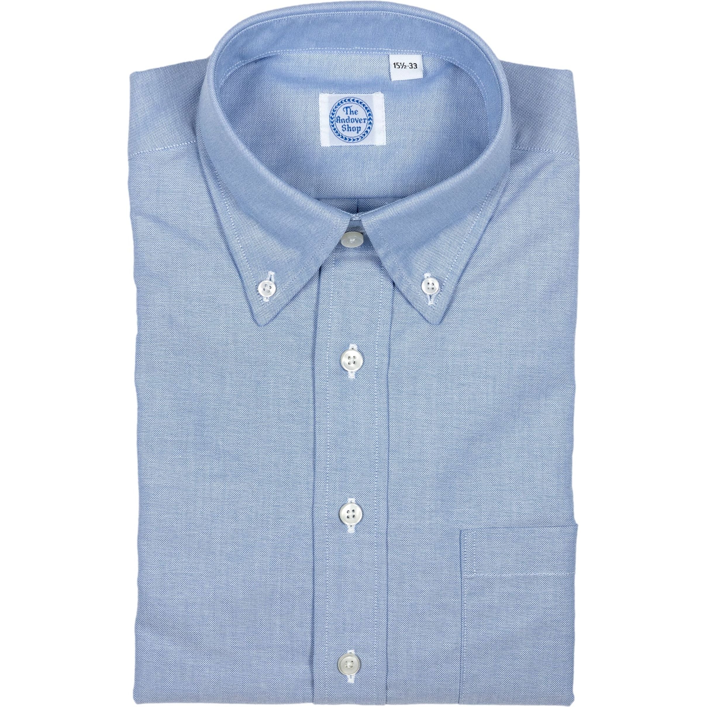 Blue Oxford Button Down Dress Shirt – The Andover Shop