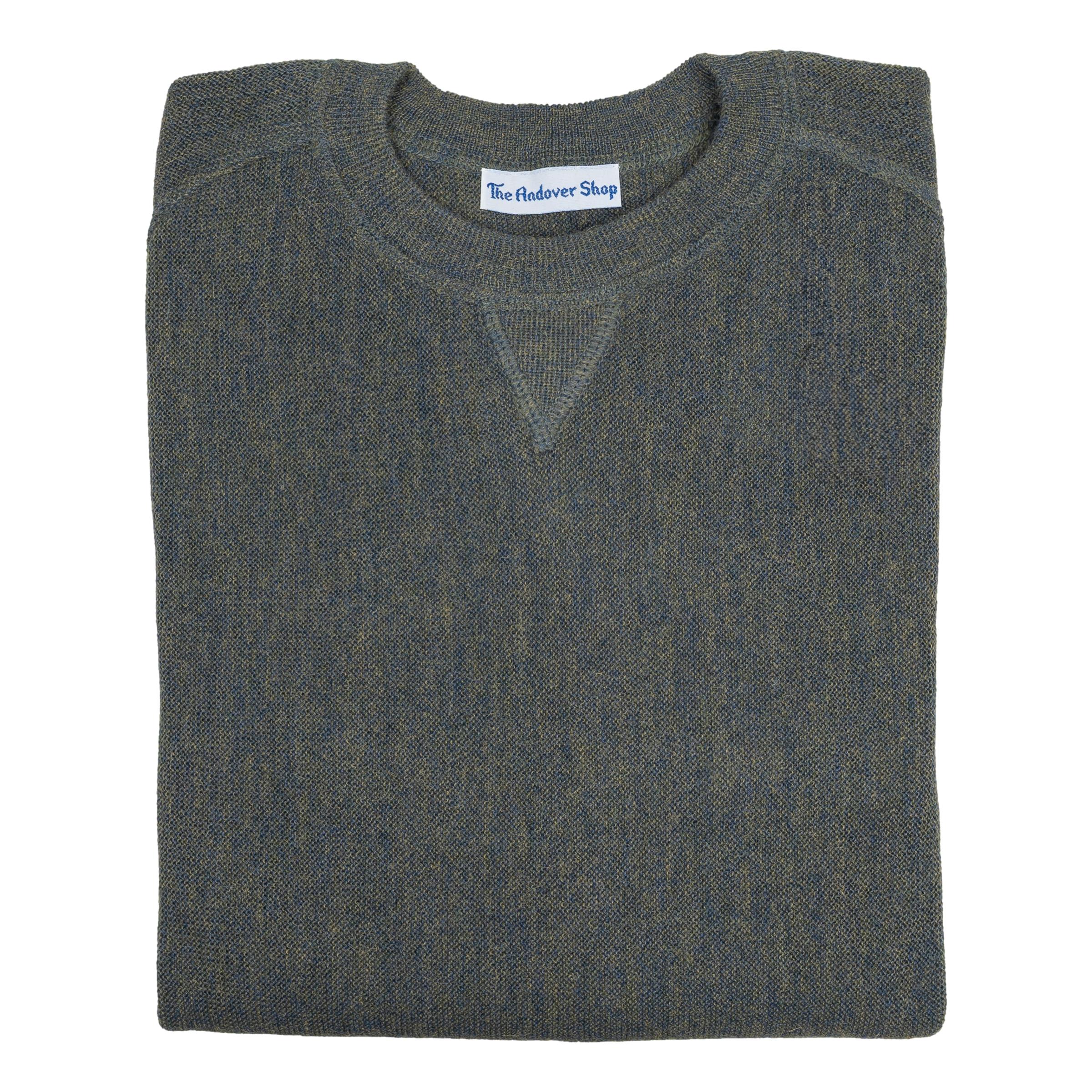 Baby Alpaca Crew Neck Jersey Sweater – The Andover Shop