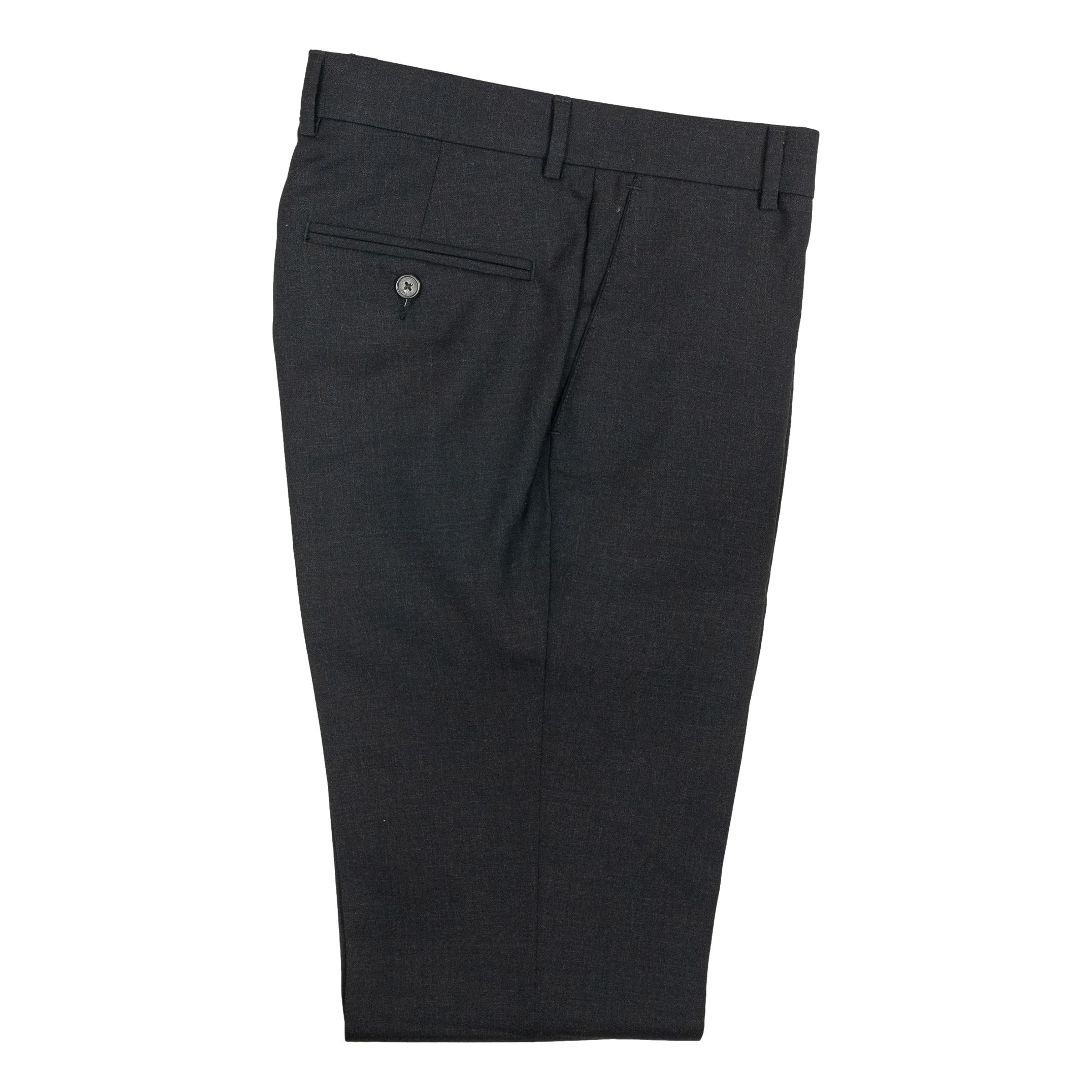 100% Worsted Wool Plain Front Dress Trousers – The Andover Shop