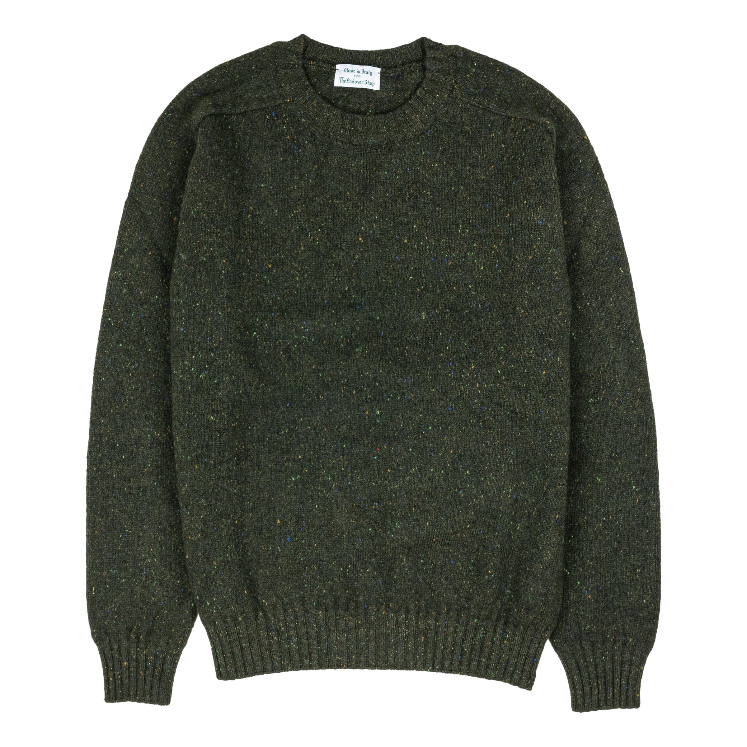 Donegal Crewneck Wool Sweater – The Andover Shop