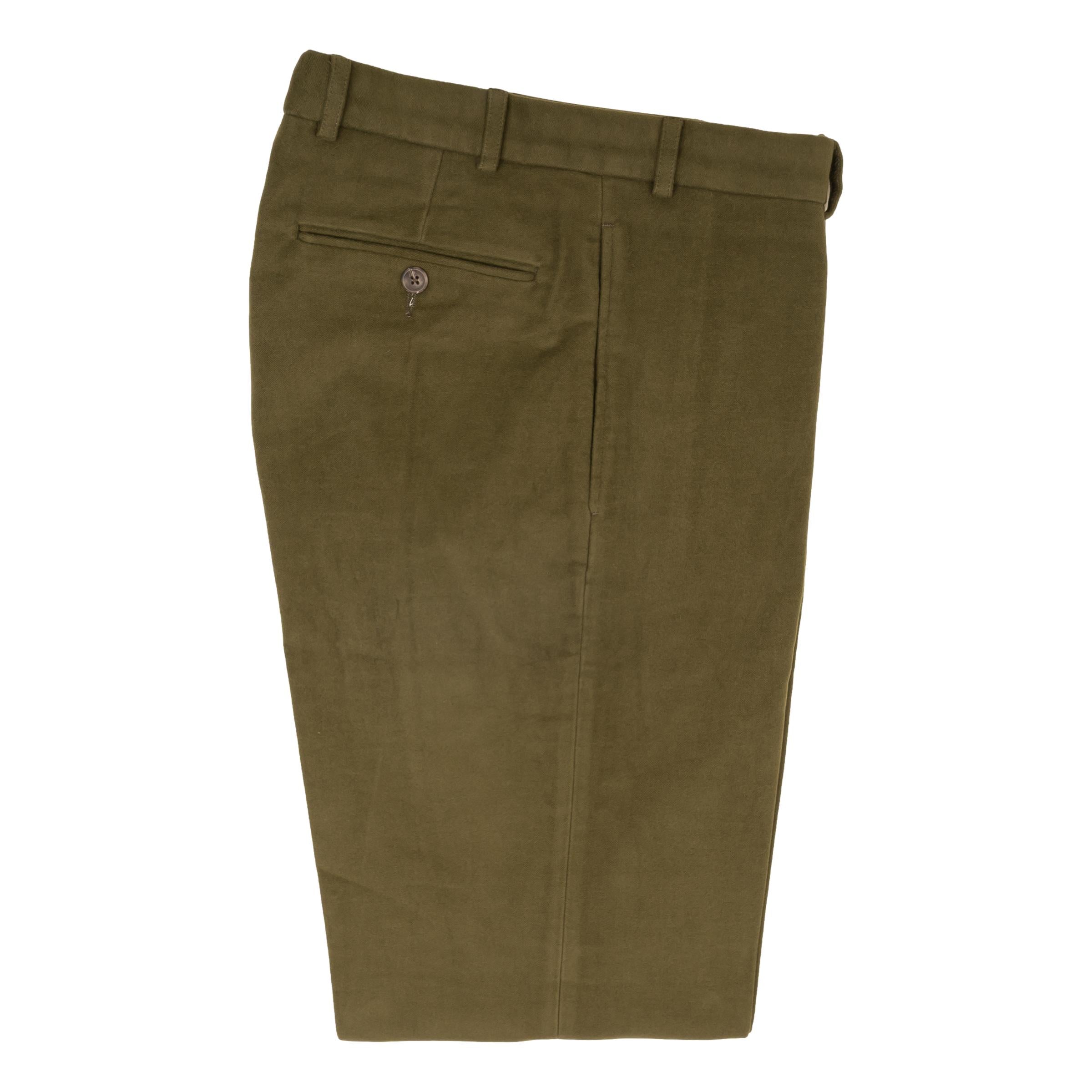 Cambridge Fit Moleskin Plain Front Trouser – The Andover Shop