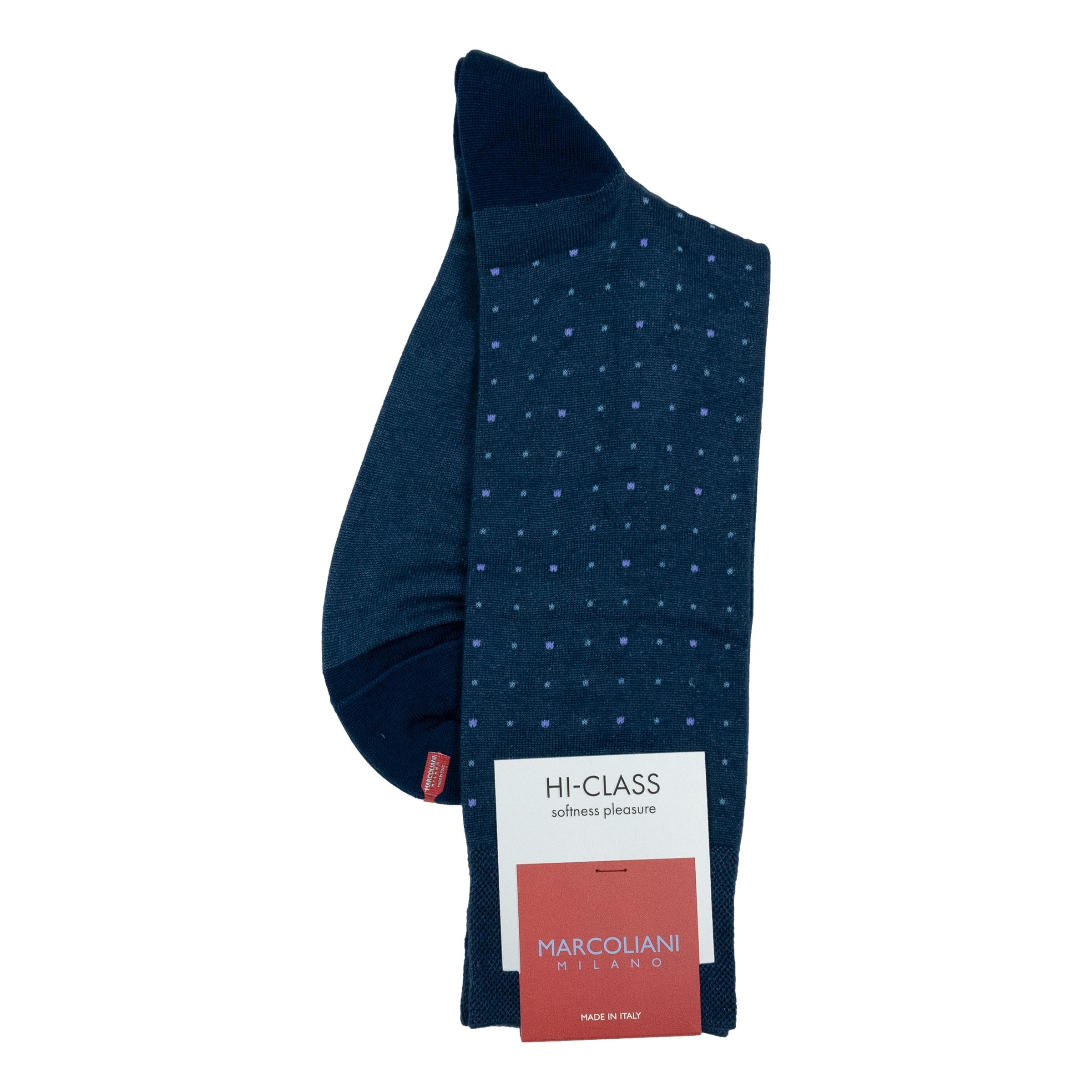 Micro Dots Modal Mid-Calf Dress Socks – The Andover Shop