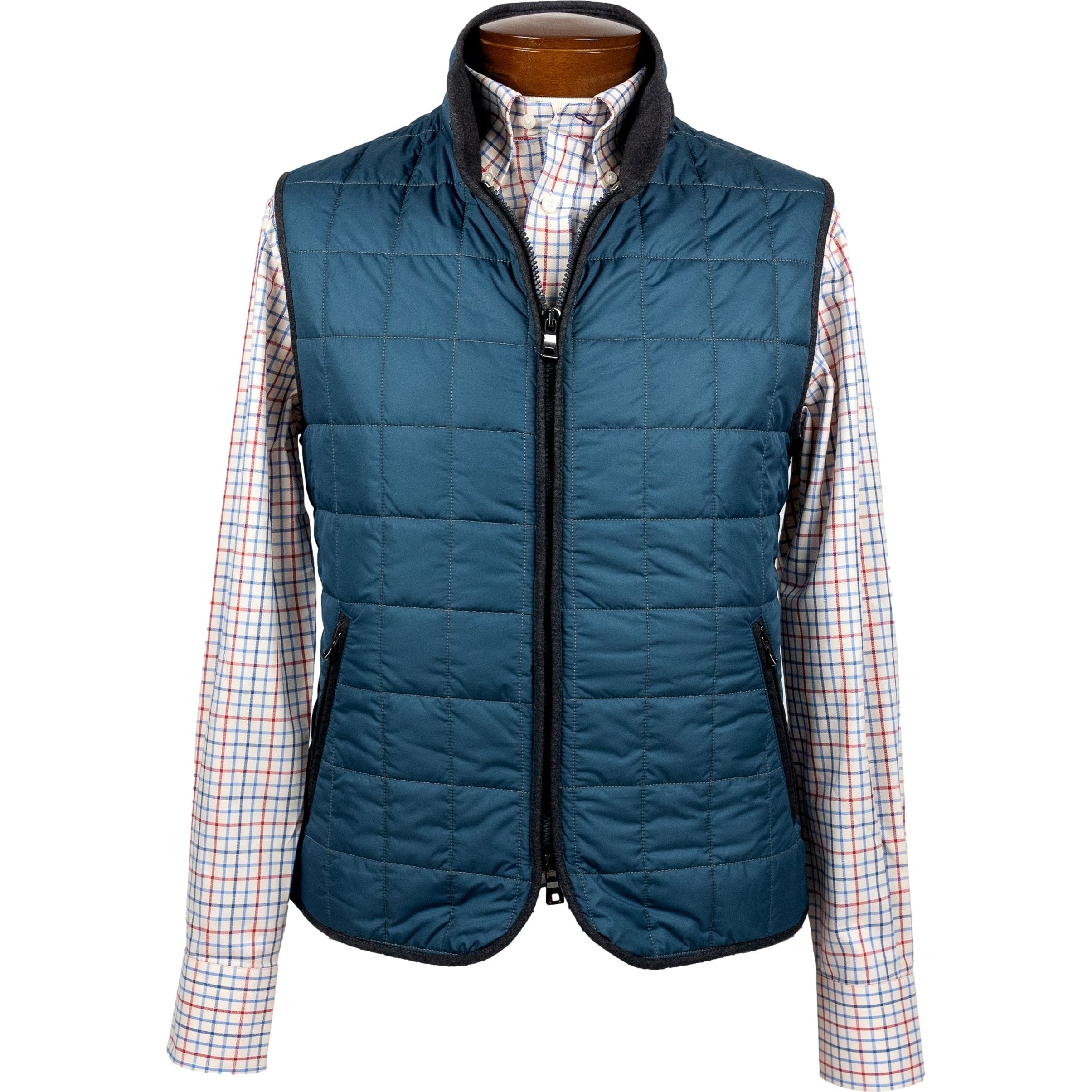 Denim Theo Waterville Quilted Vest – The Andover Shop