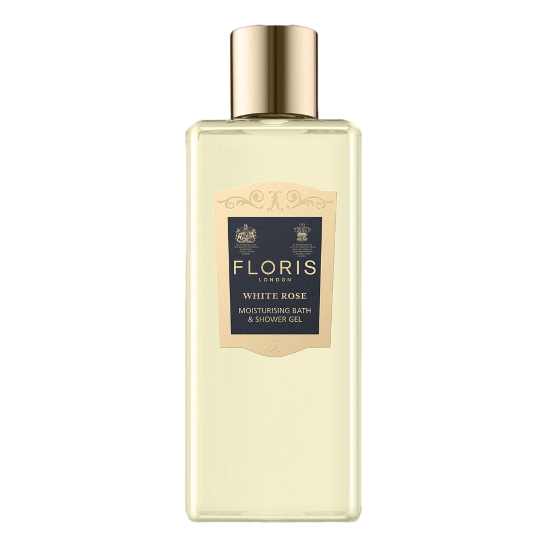 Floris White Rose Moisturizing Bath and Shower Gel 250 ml