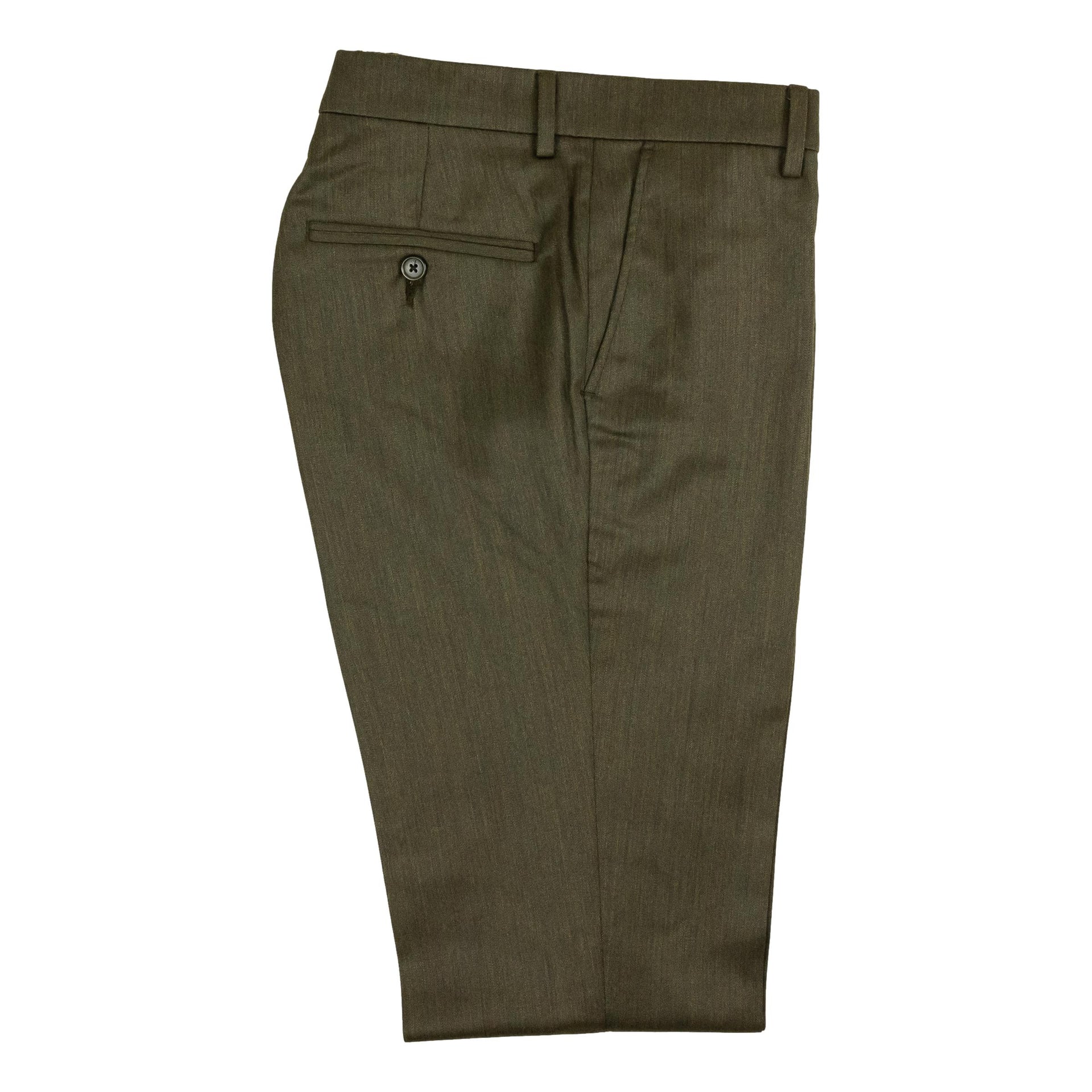 100% Worsted Wool Gabardine Plain Front Dress Trousers The Andover Shop 100% Worsted Wool Gabardine Plain Front Dress Trousers The Andover Shop