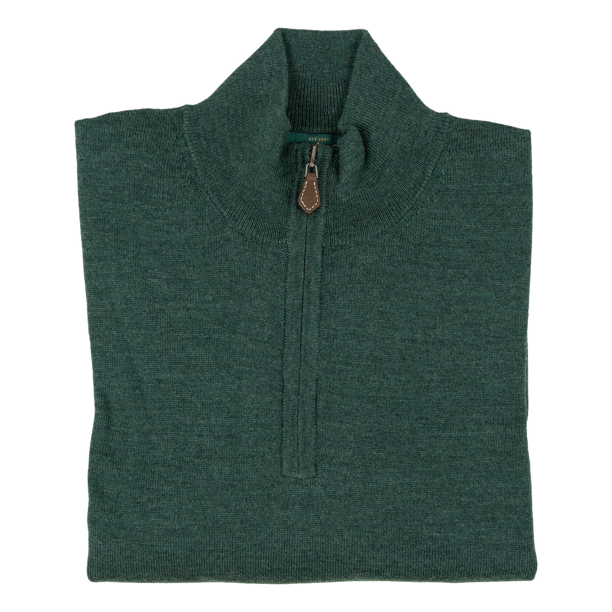 HunterGreenBartonMerinoWoolQua