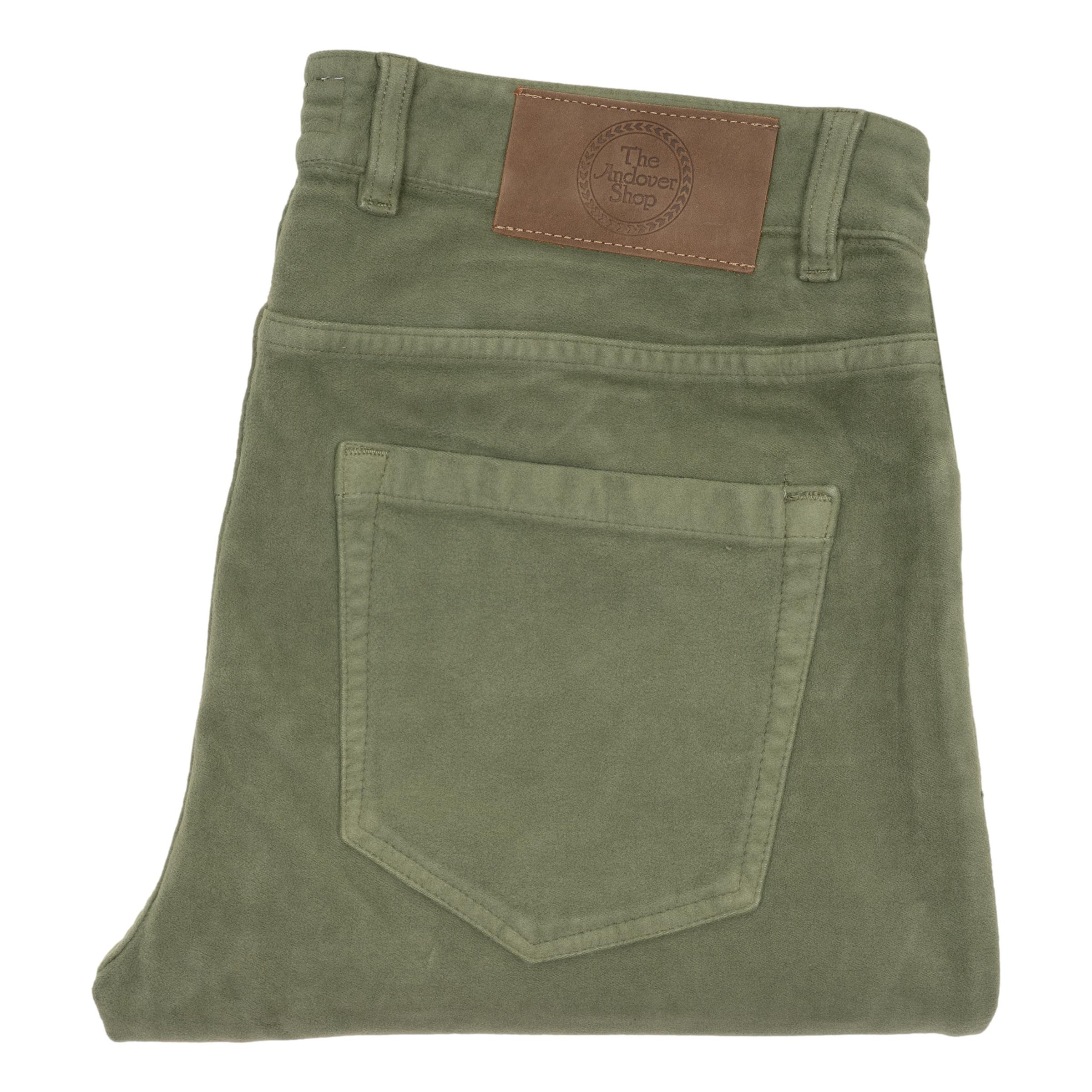 Chicago 5-Pocket Cotton Moleskin Trouser – The Andover Shop
