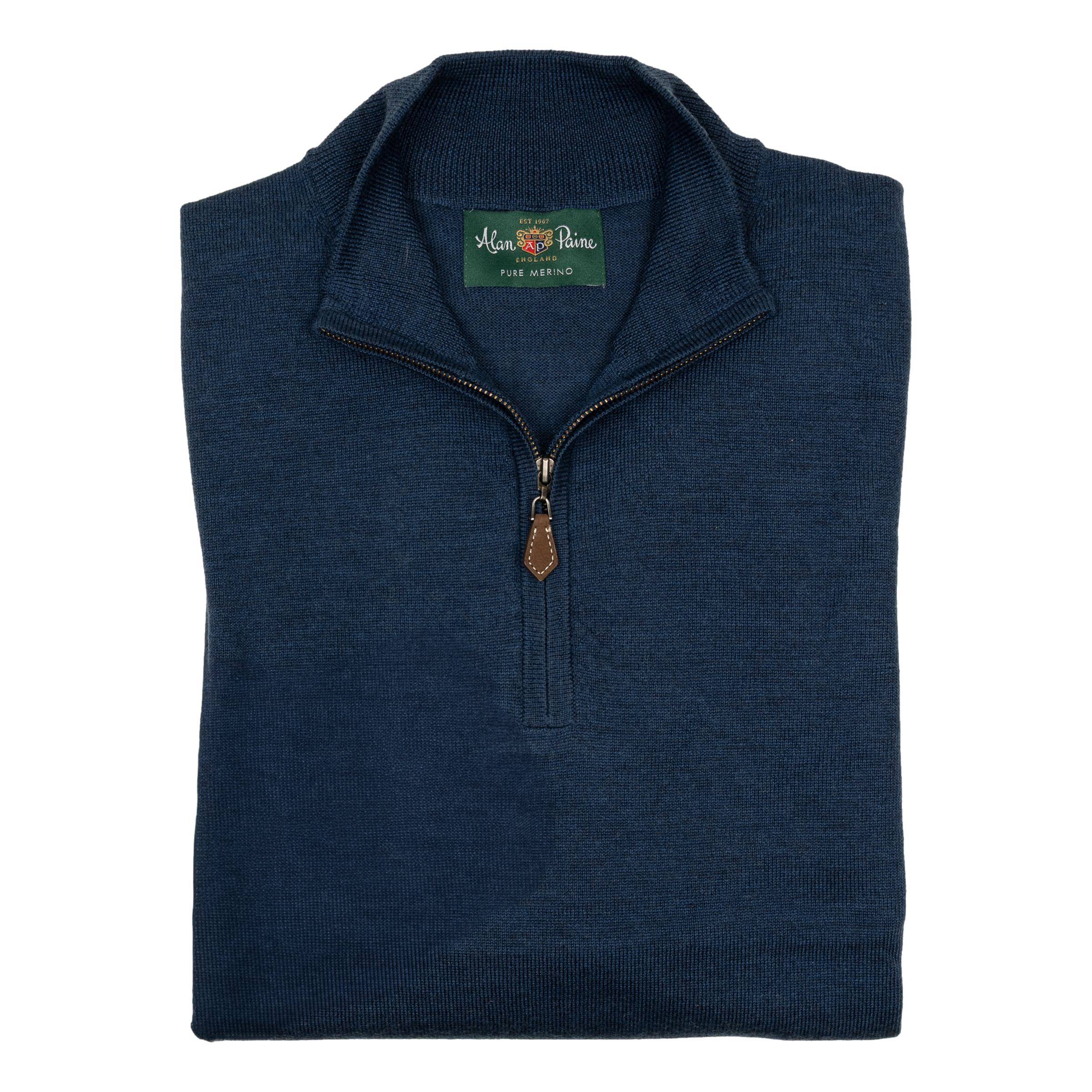 Barton Merino Wool Quarter Zip Sweater – The Andover Shop