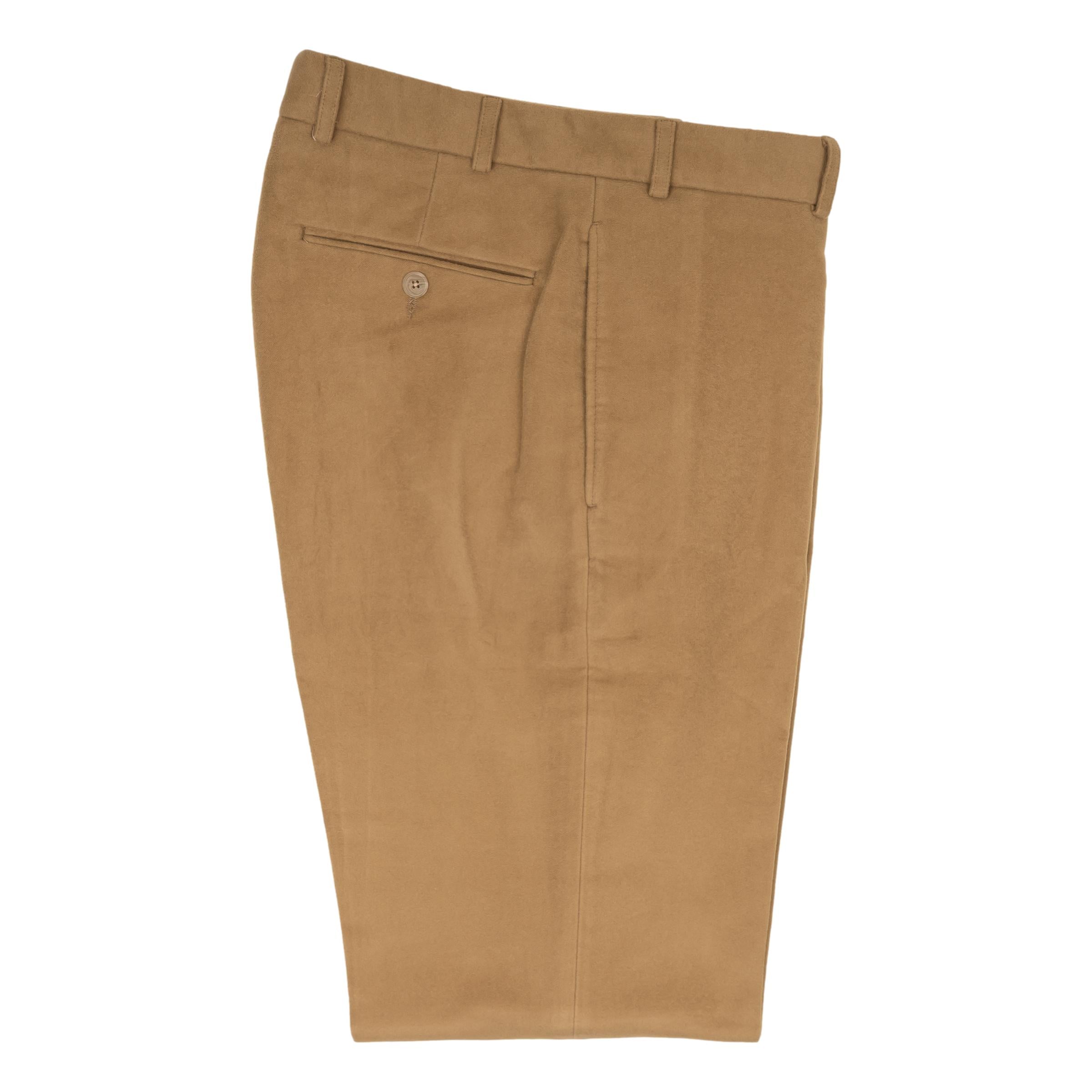 Cambridge Fit Moleskin Plain Front Trouser – The Andover Shop