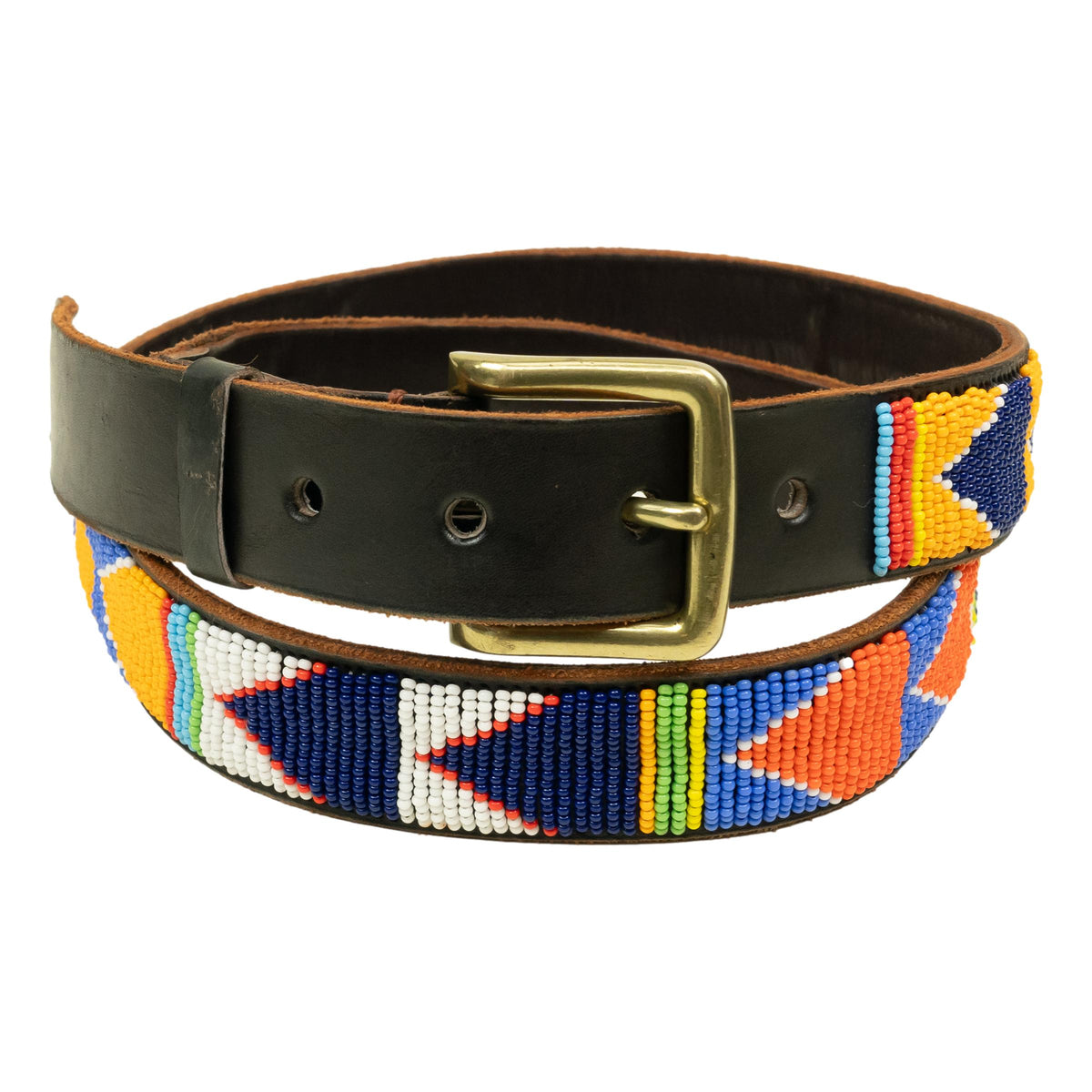 Beaded belt for a special person. Where is Joanne?! The Kenyan Collection Star Beaded Belt – Jods main image 2
