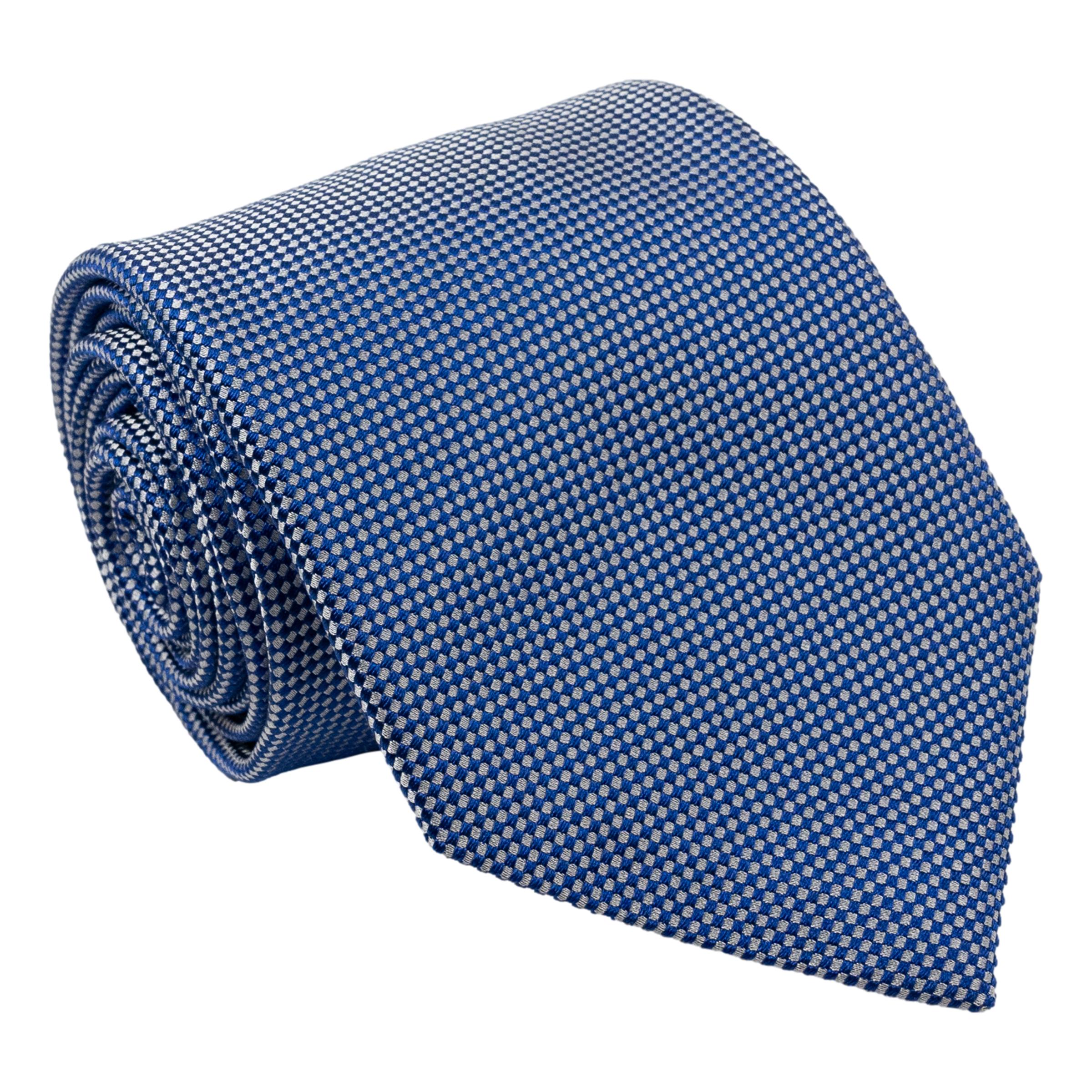 Iridescent Basket Weave Silk Tie
