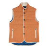 Light Orange Garment Dyed Linen Waterville Vest