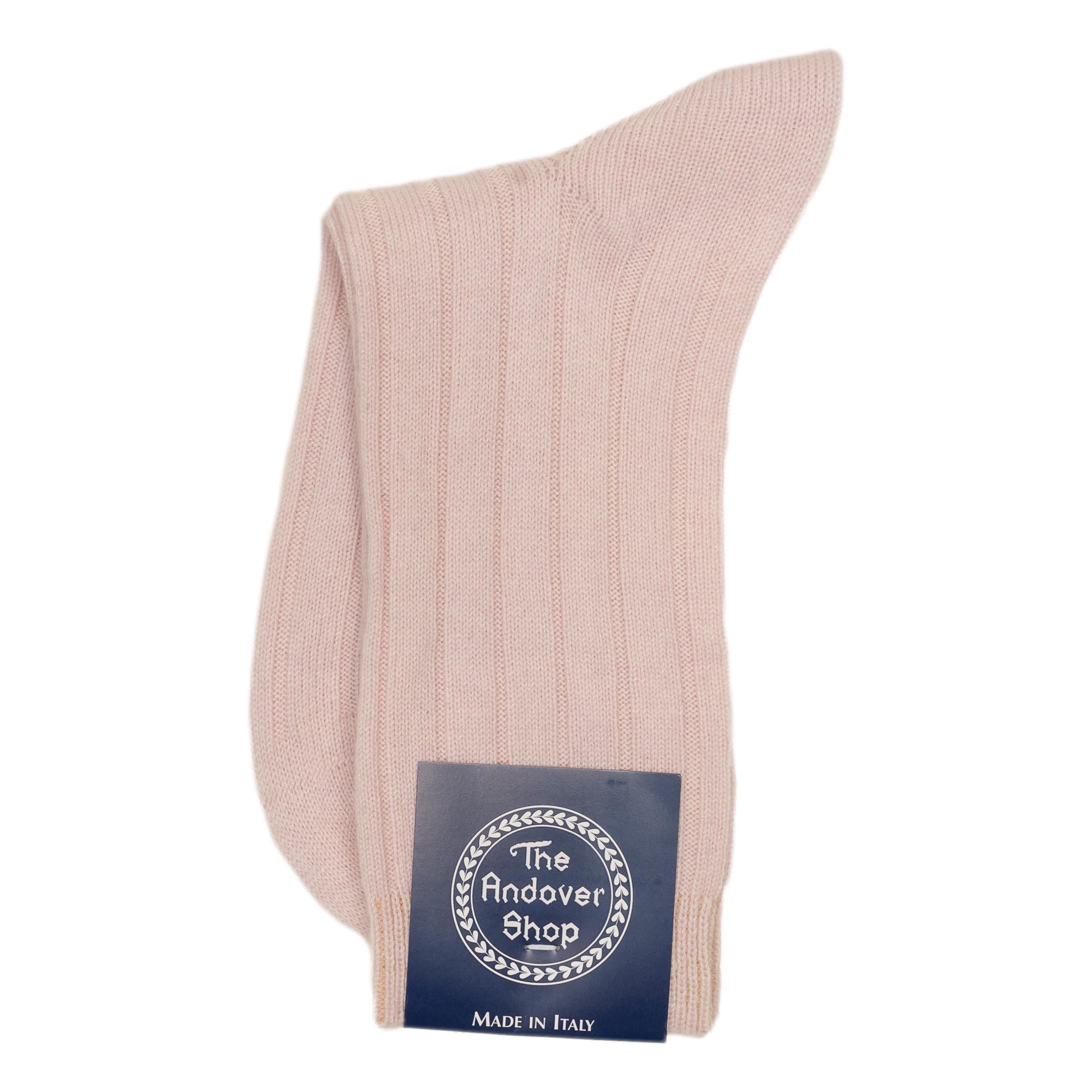 Women's Cashmere Ribbed Dress Sock The Andover Shop Women's Cashmere Ribbed Dress Sock The Andover Shop