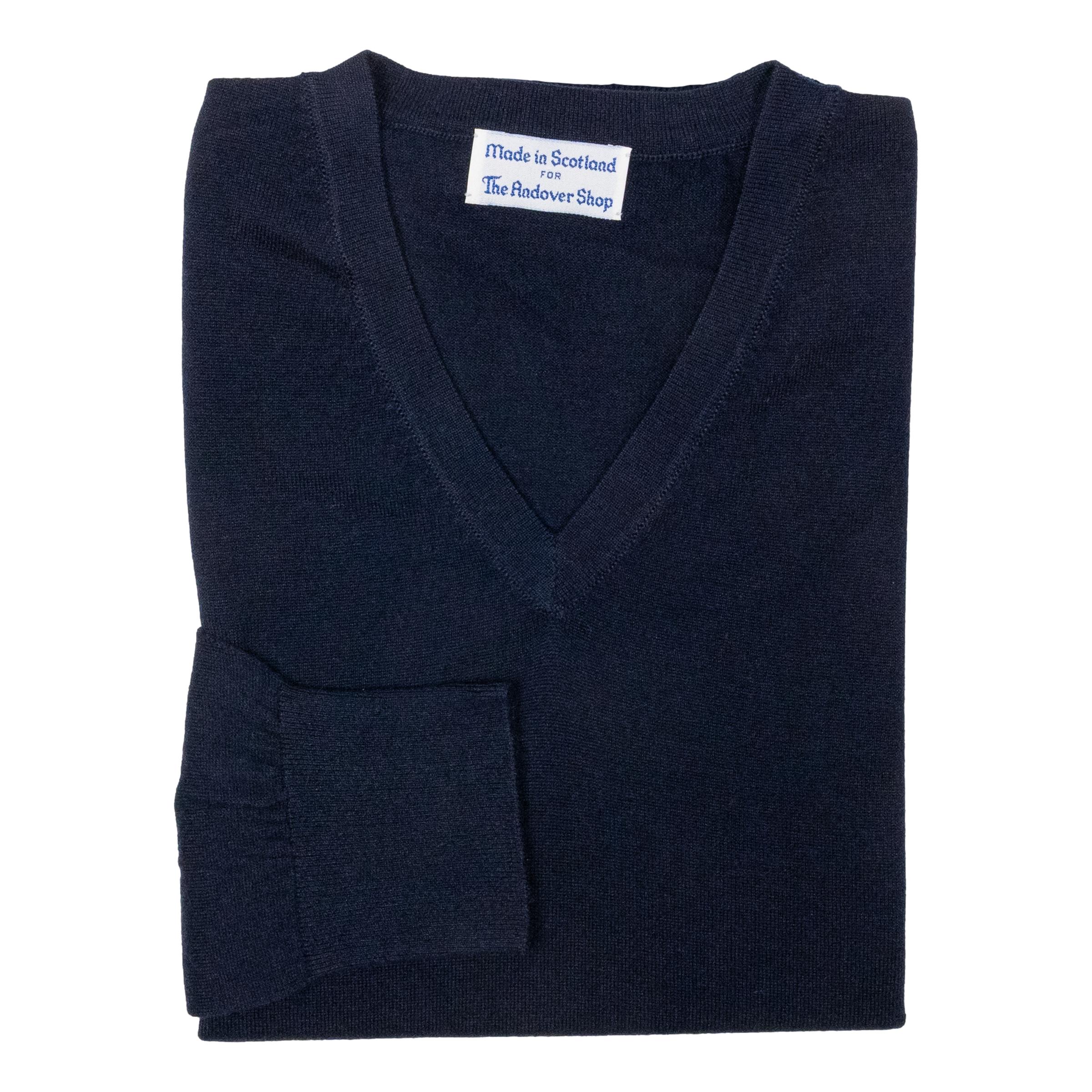 Joshua Cashmere and Silk Blend V-Neck Sweater – The Andover Shop