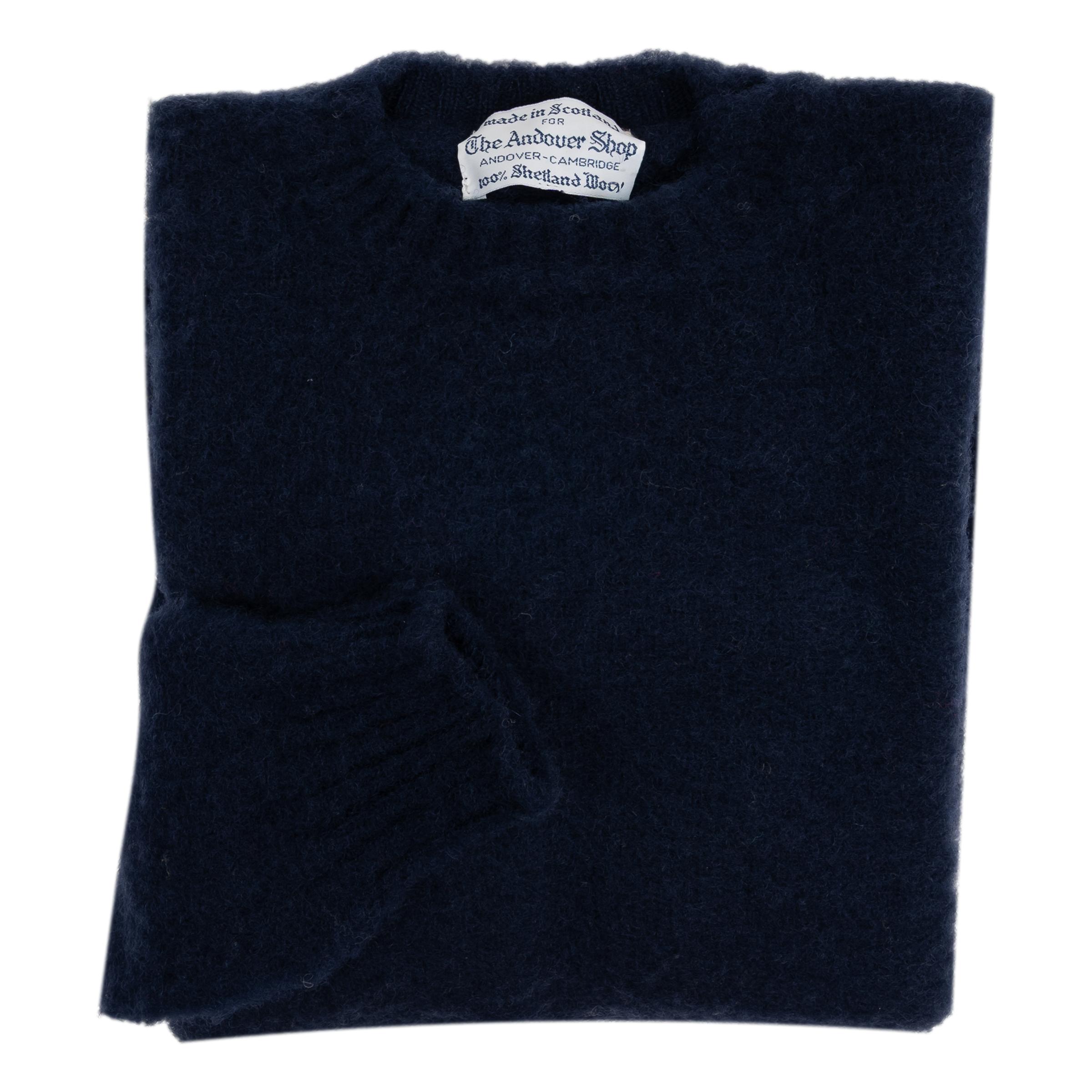 Ladies Brushed Shetland Crew Neck Sweater – The Andover Shop