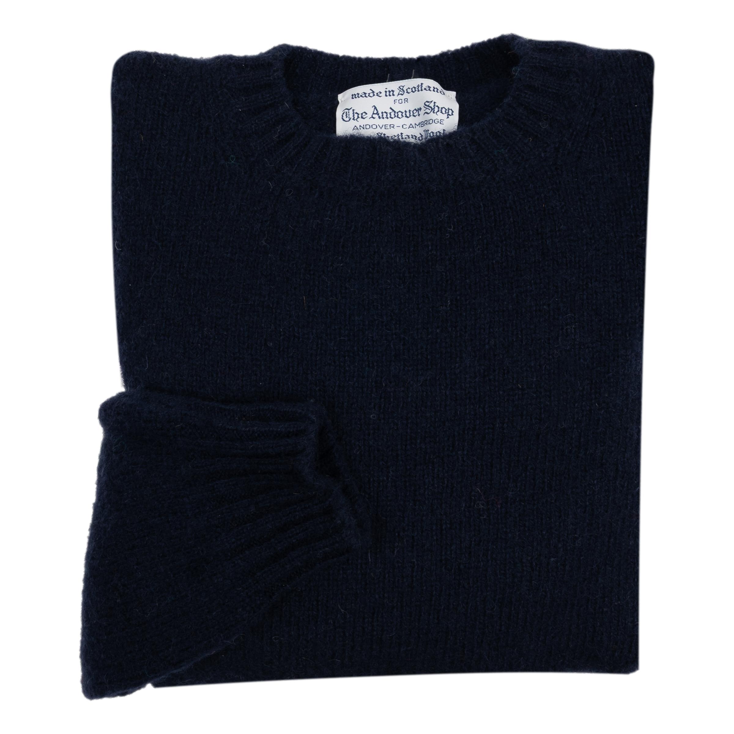 Ladies Shetland Crew Neck Sweater – The Andover Shop