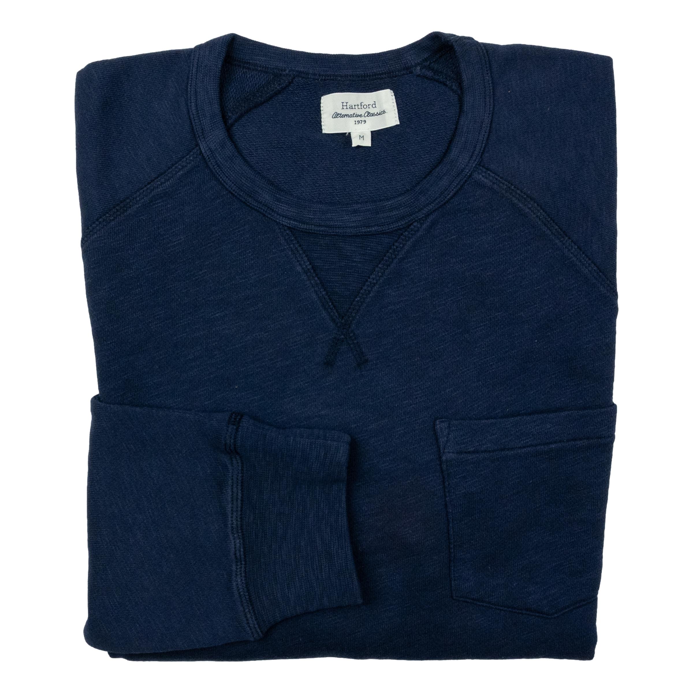 トップス miseki seoul pocket pullover foodie Light Cotton Pocket Crewneck Sweatshirt – The Andover Shop