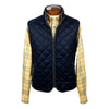 Navy Barberis Flannel Waterville Vest