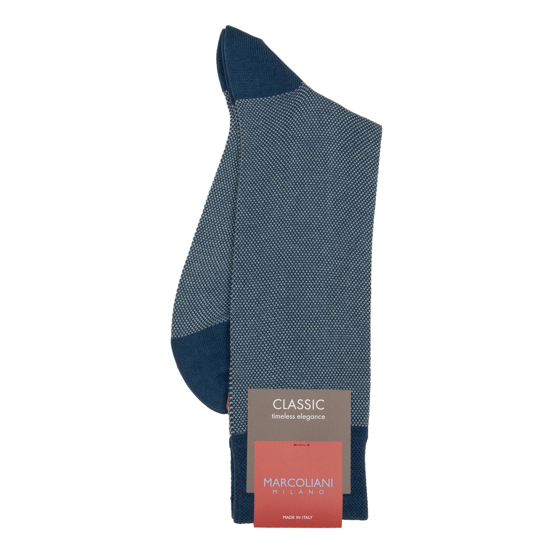 Pima Cotton Birdseye Mid-calf Dress Socks – The Andover Shop