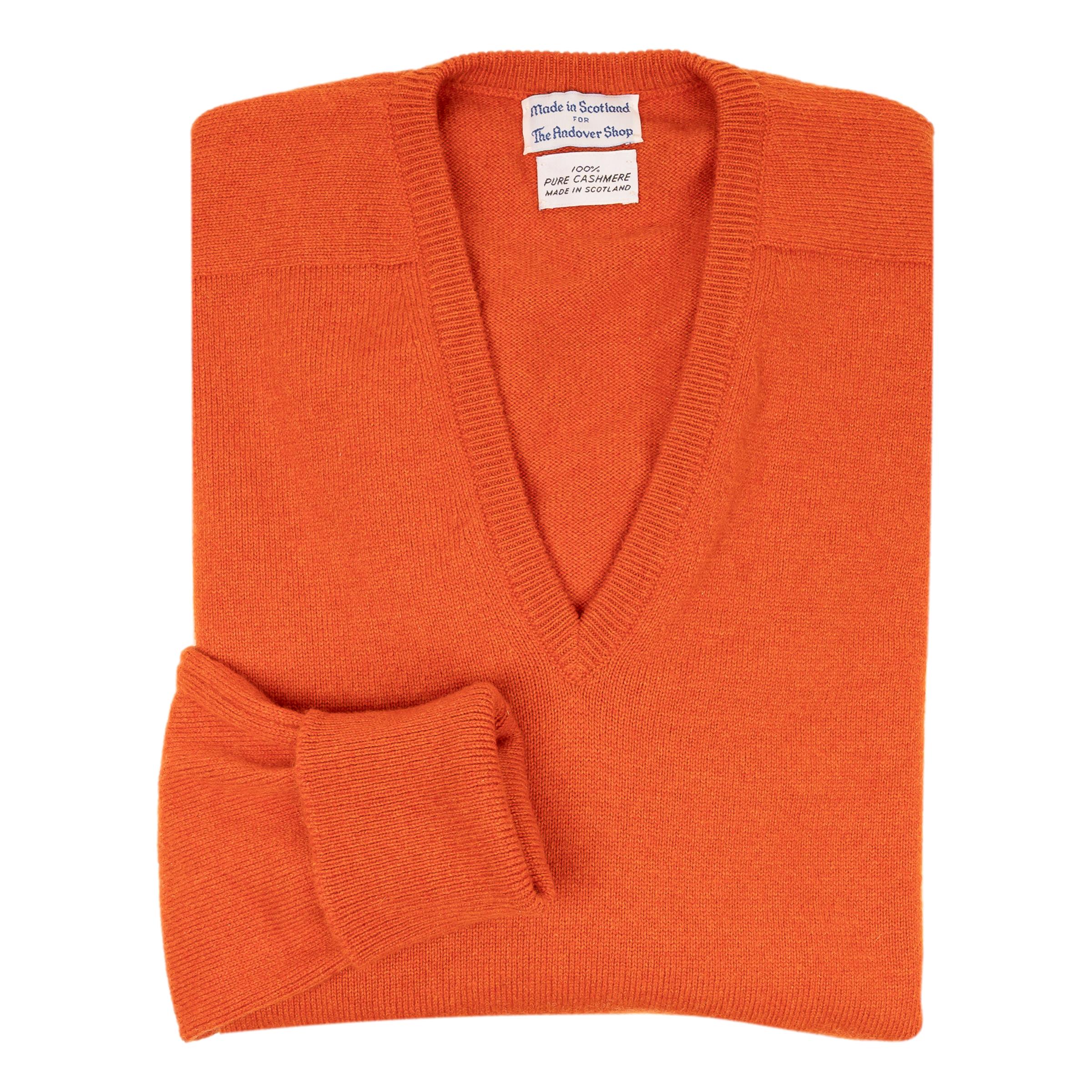 Cashmere V-Neck Sweater – The Andover Shop