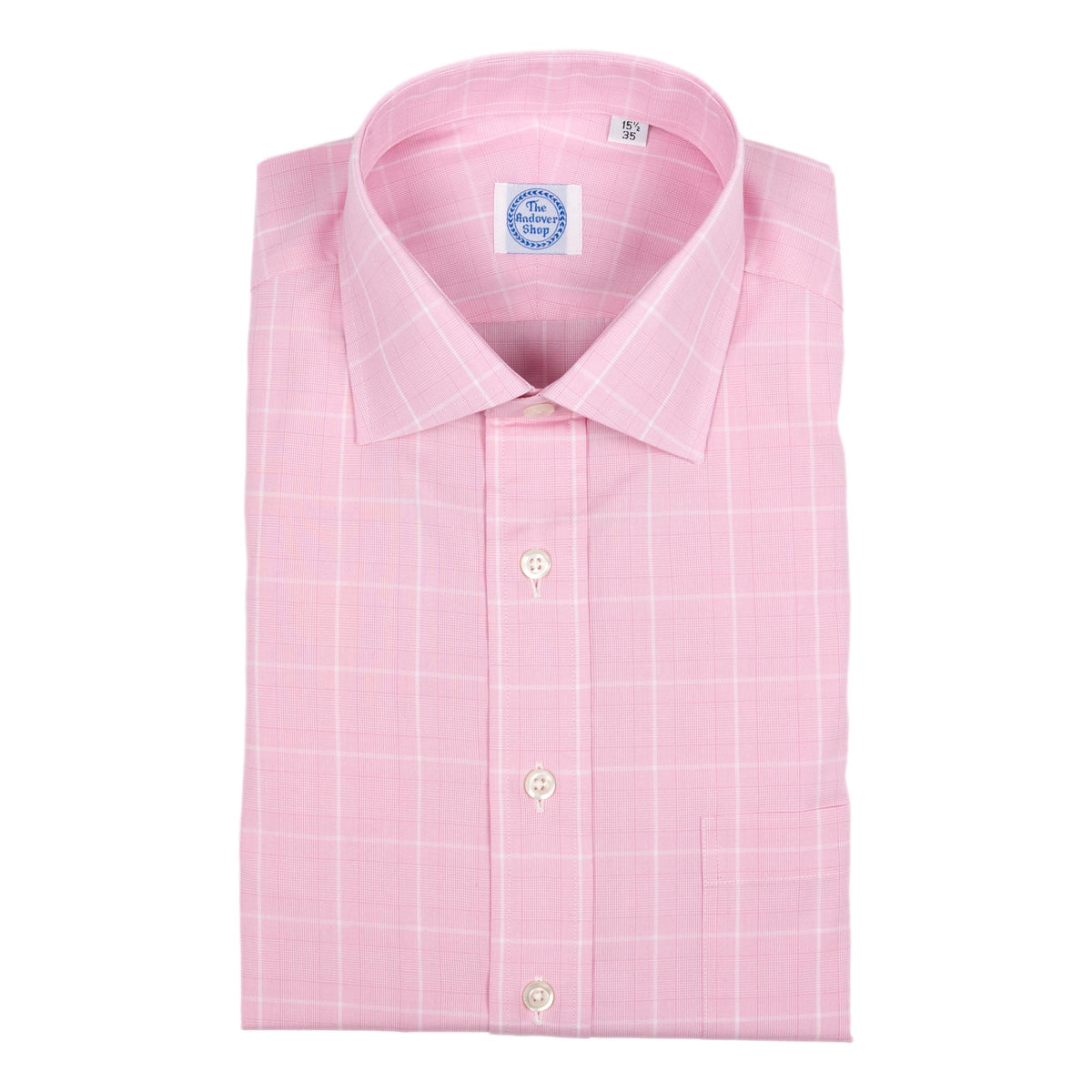 PREMIUM PRINTED TWILL KENT COLLAR DRESS SHIRT main image 0