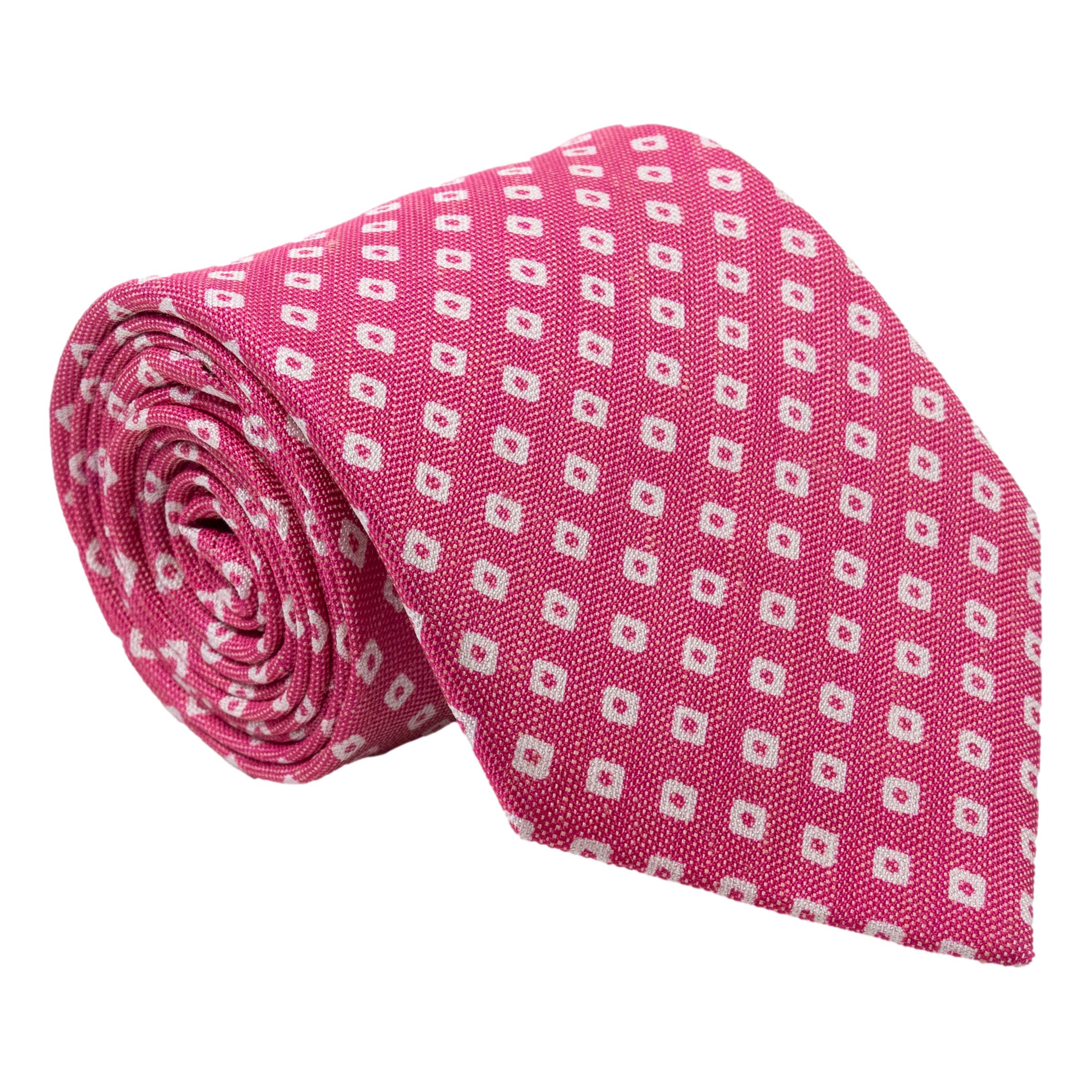 PinkStandardDiamondSilkTie.jpg