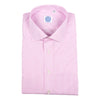 Pink Stripe Spread Collar Dress Shirt