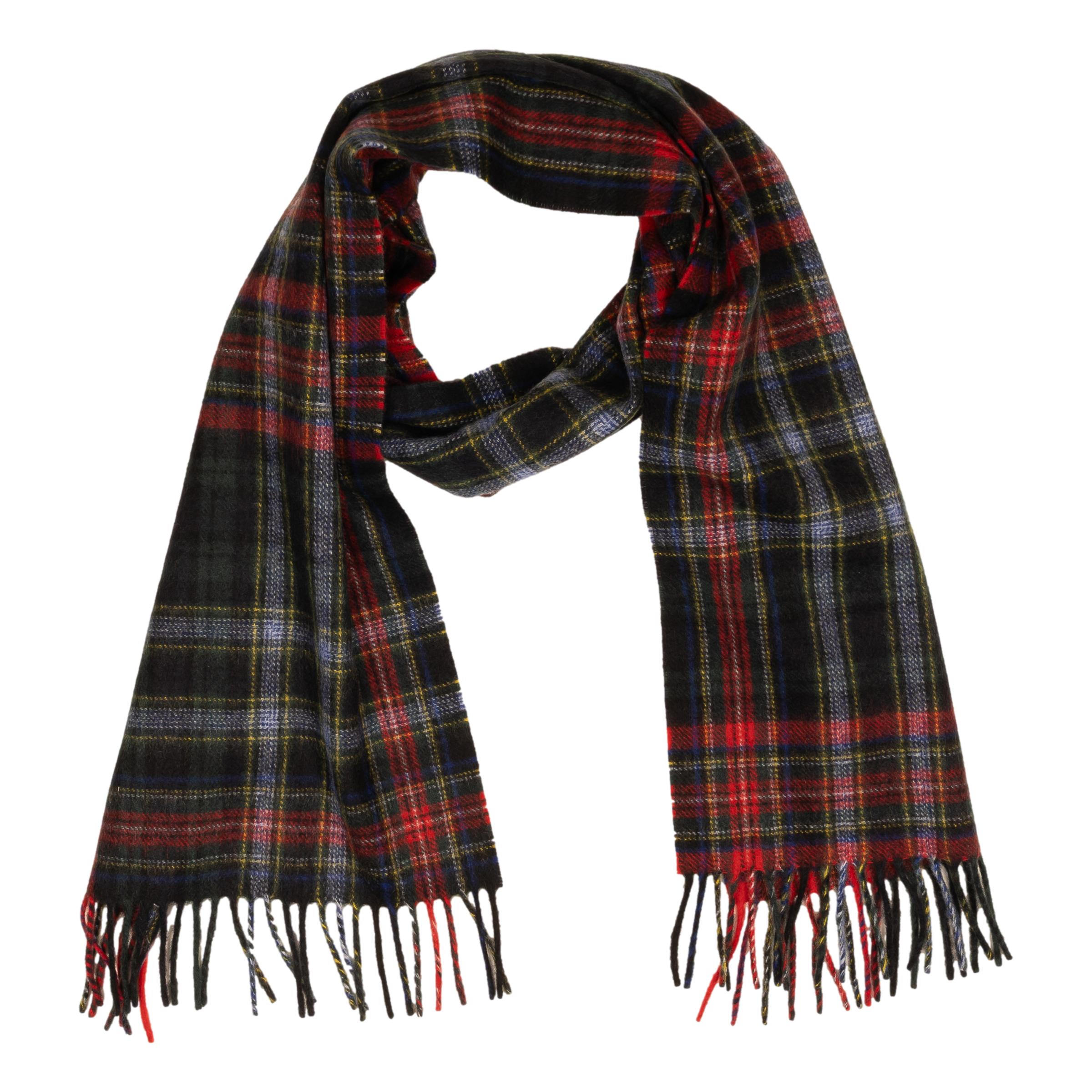 Classic 100% Tartan Cashmere Scarf – The Andover Shop