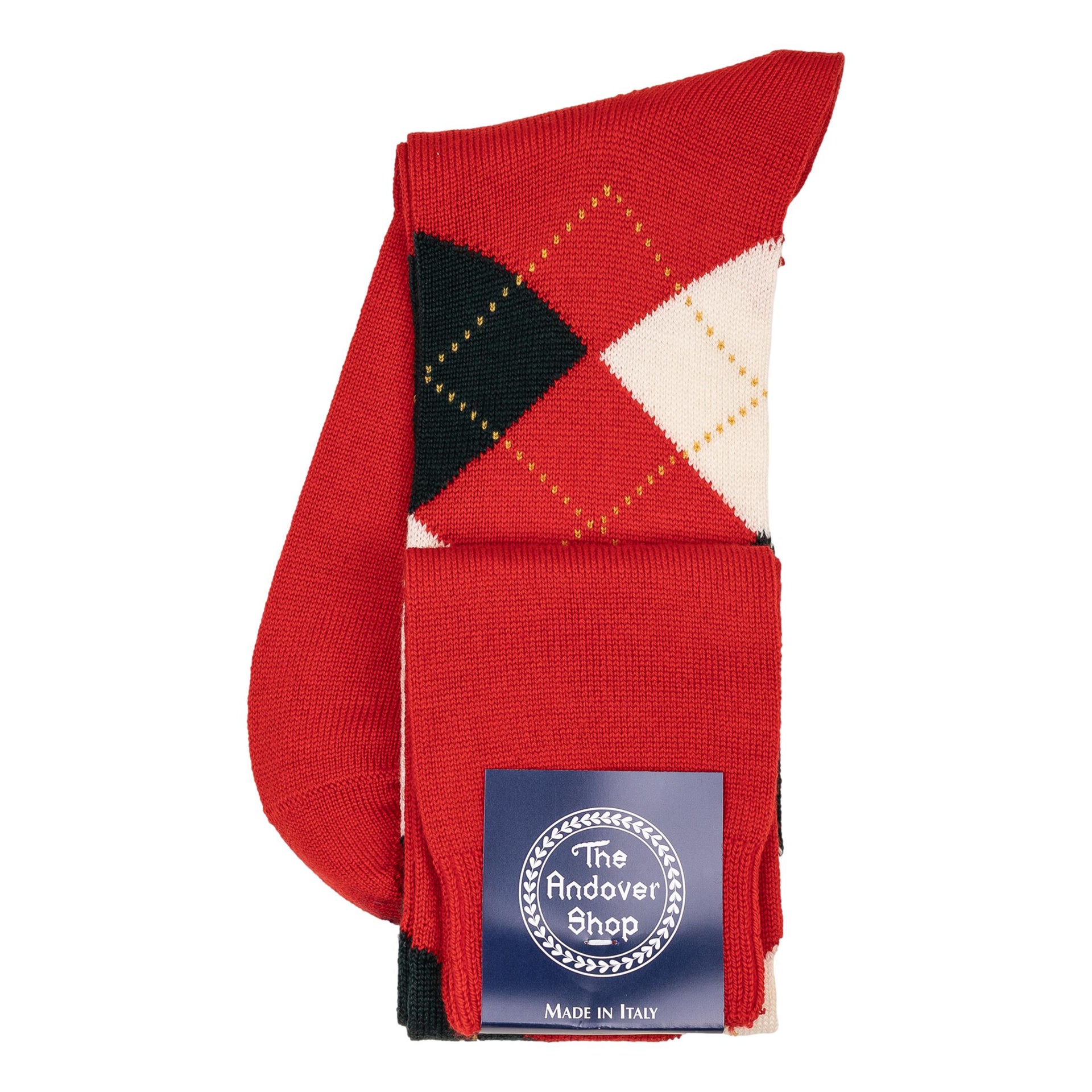 Mid-calf Argyle Wool Dress Socks | Men's Socks & Accessories