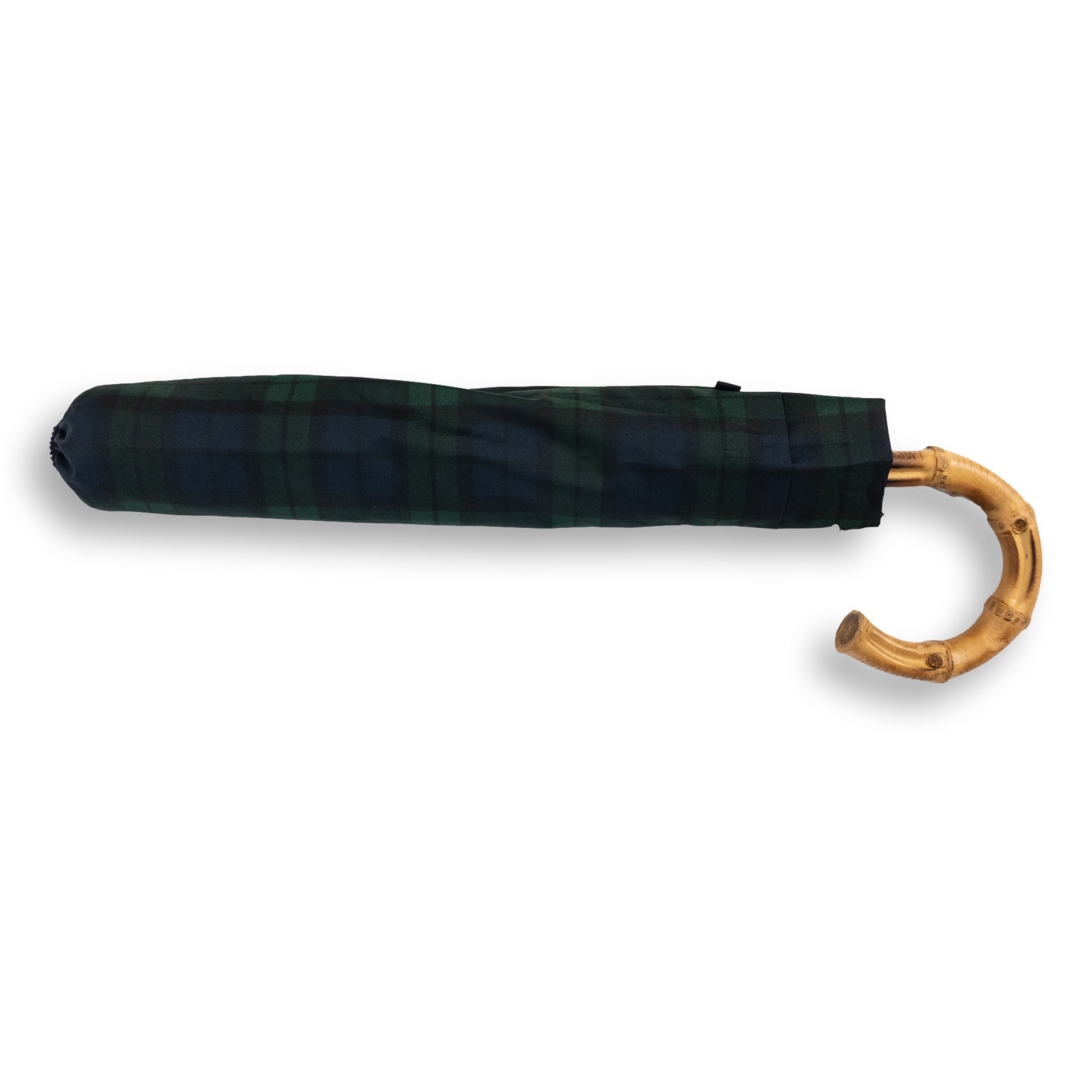 Tel4 Whangee Crook Handle Telescopic Fox Umbrella