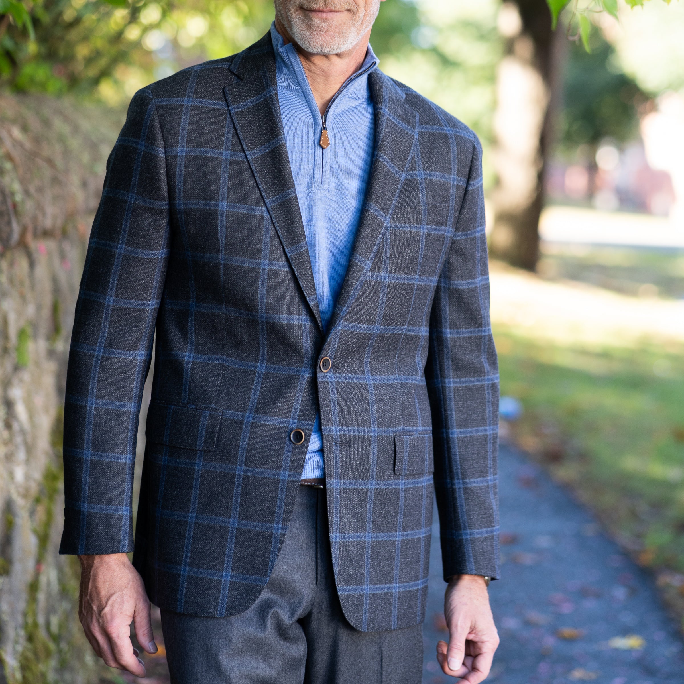 window pane sport coat