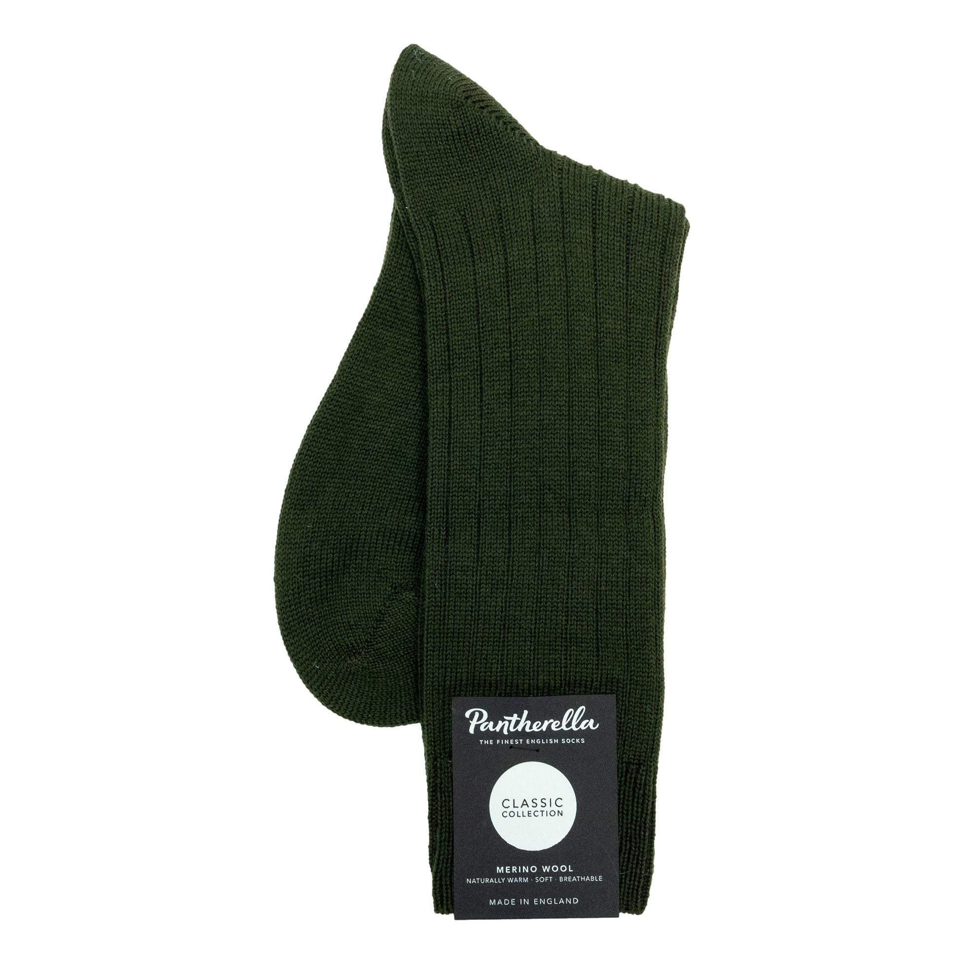 Packington 5x1 Rib Merino Wool Socks