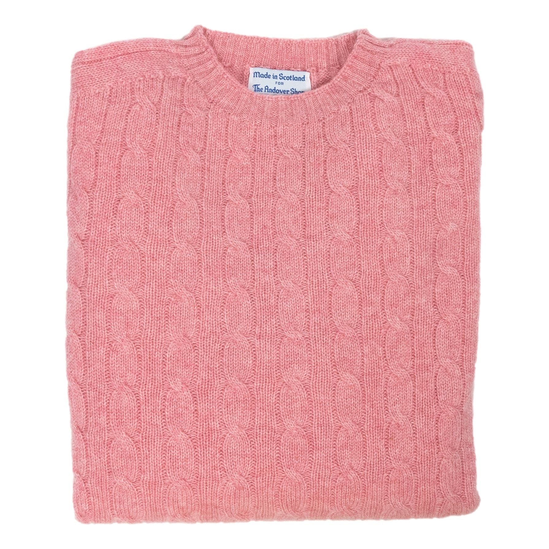 Pure Cashmere Montreux Cable Crew Neck Sweater