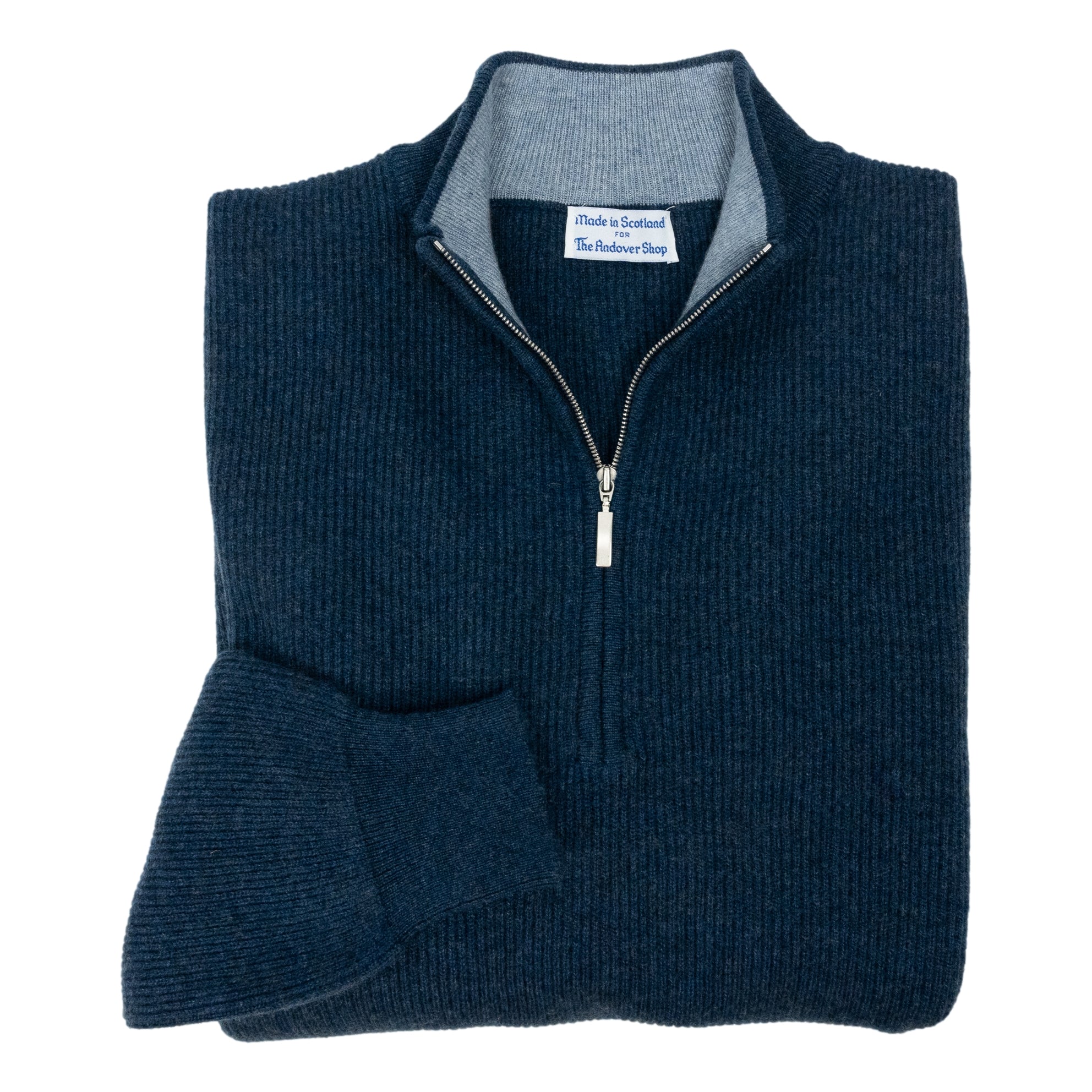 Cashmere Kirton Quarter Zip Sweater