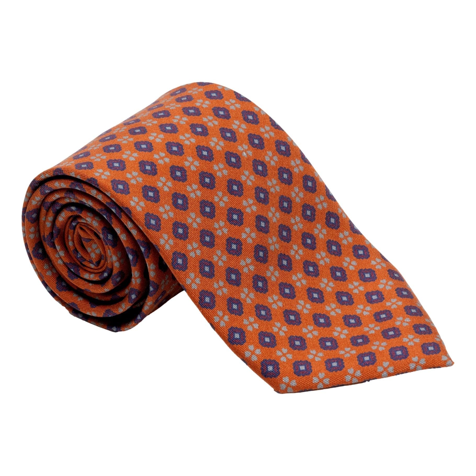 Arcuri Motif Silk Tie