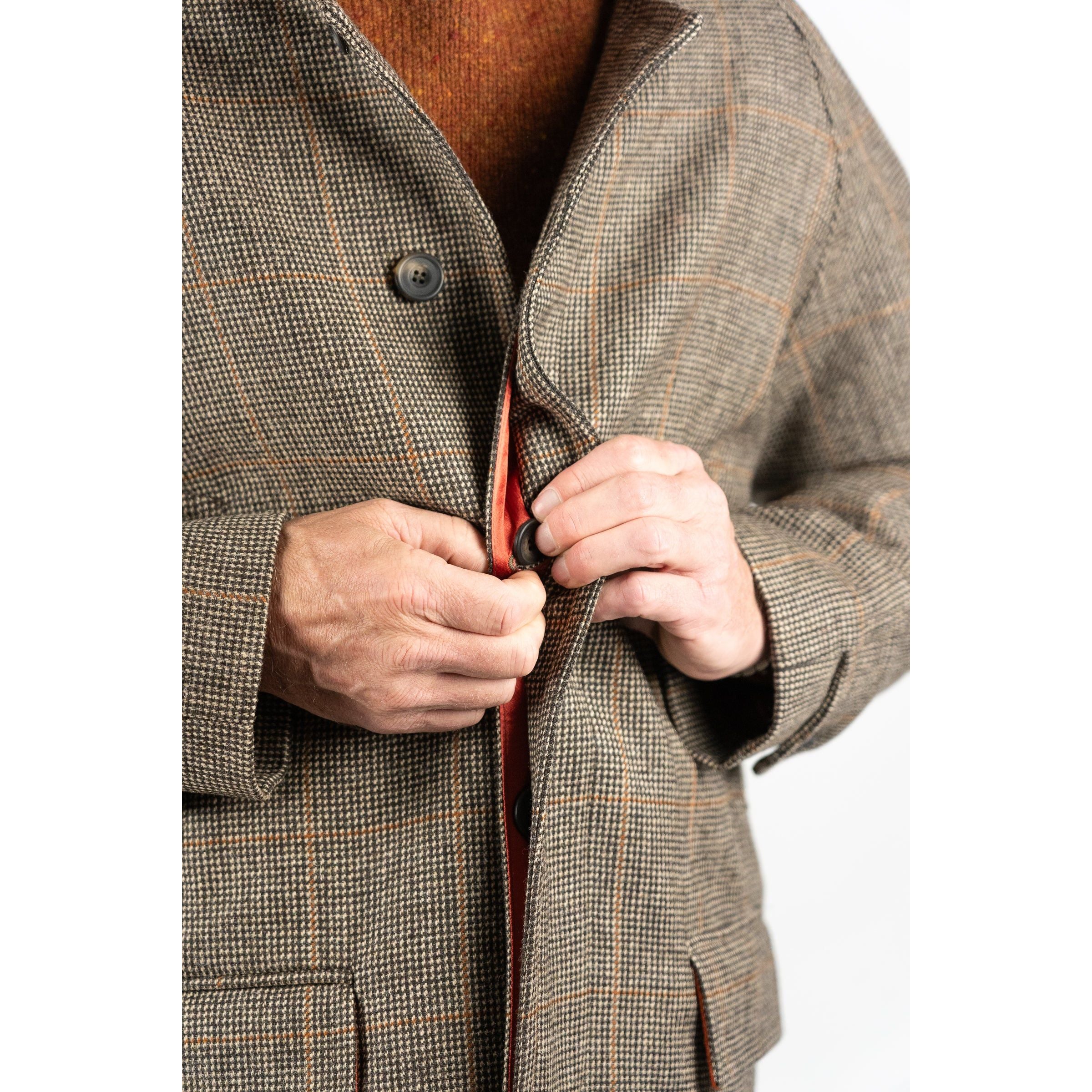 Chrysalis New Quantock Tweed Walking Coat