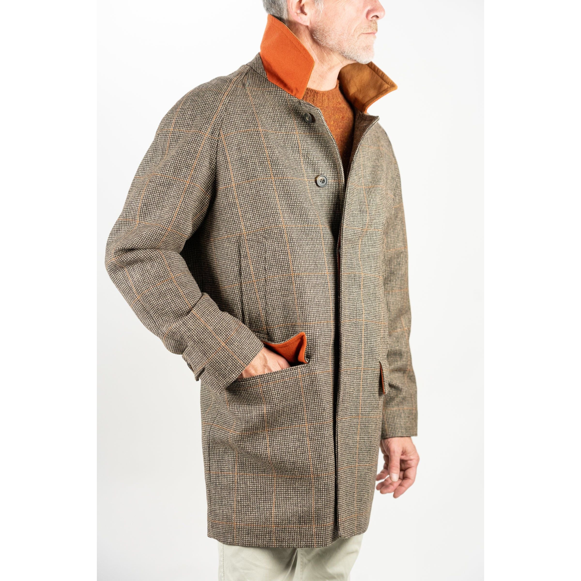 Chrysalis New Quantock Tweed Walking Coat